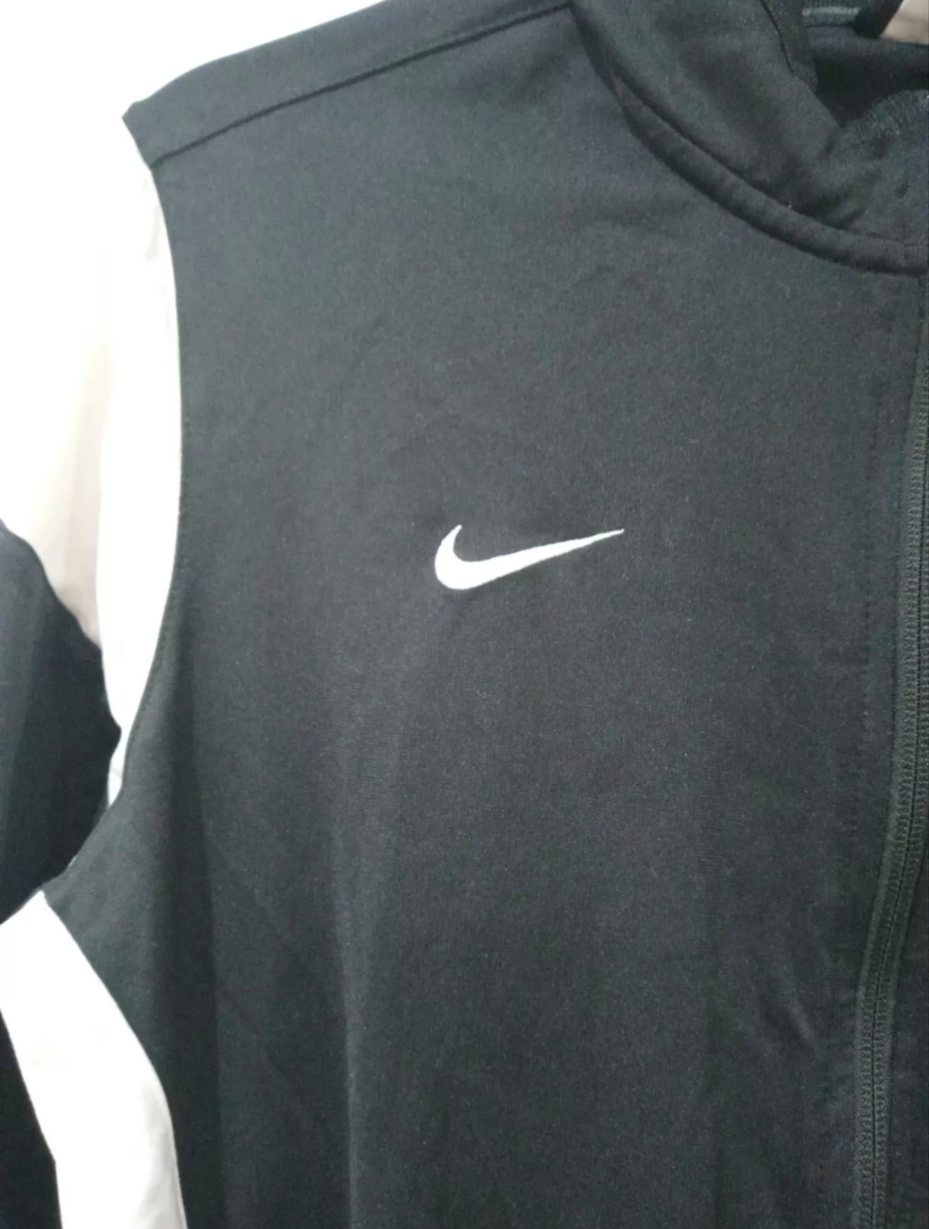 Nike Football full zip tracksuit top, black, size XL