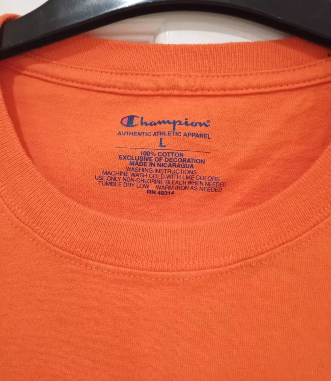 Women's Sam Houston State Bearkats NCAA t shirt, orange, size Large