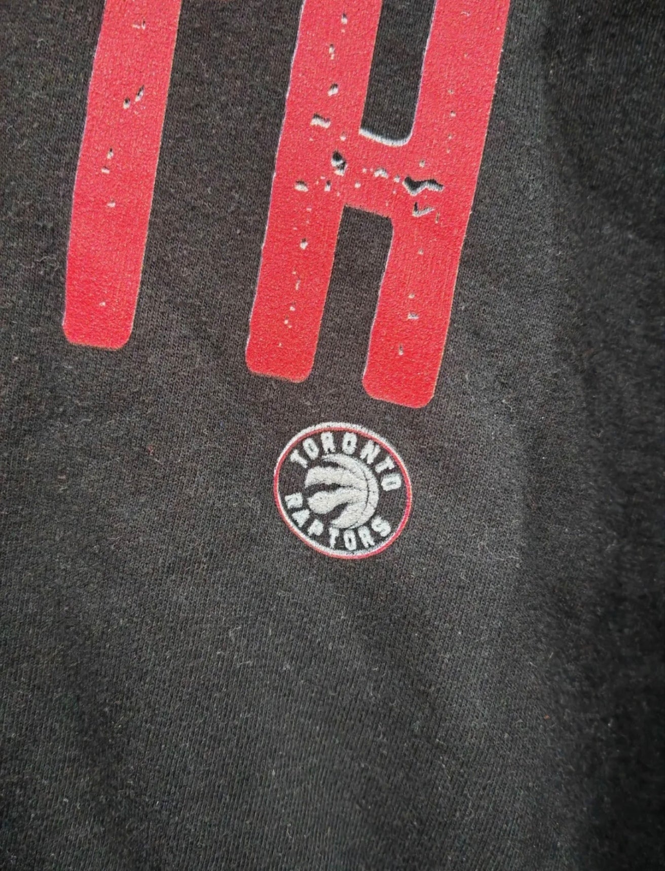 NBA Exclusive Toronto Raptors Sweatshirt, Black, Size Large