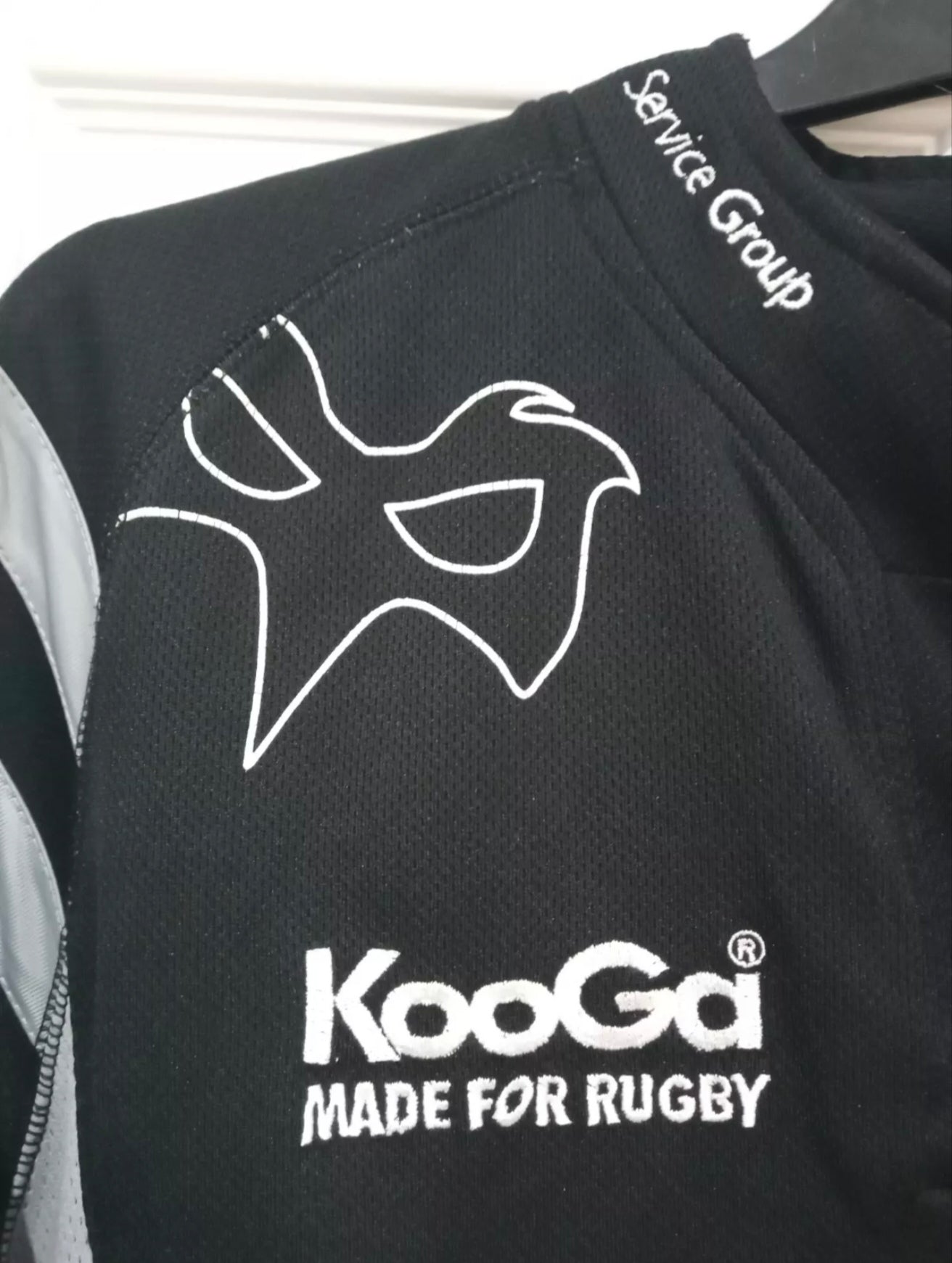 Kooga Ospreys rugby union jersey, black, size Small