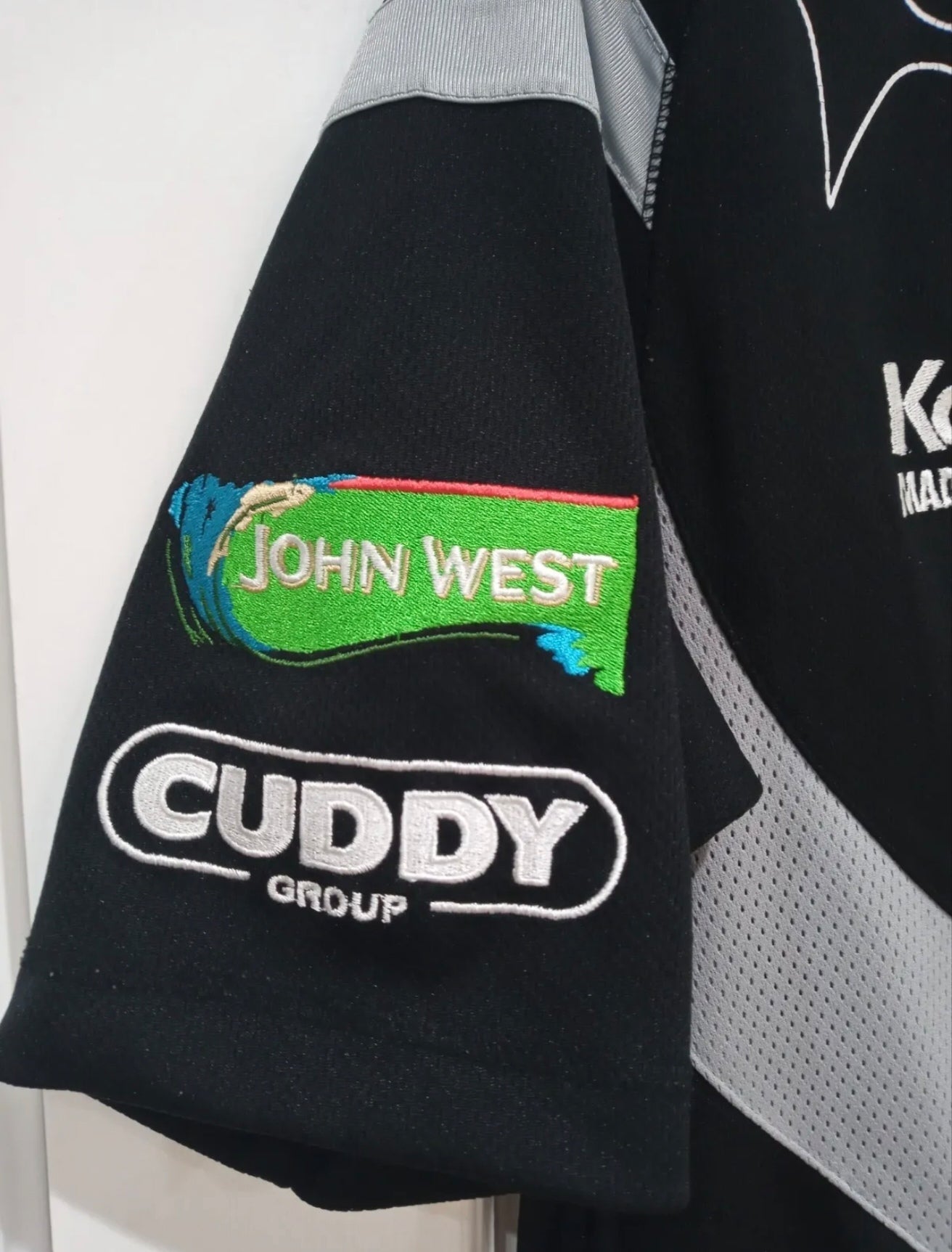 Kooga Ospreys rugby union jersey, black, size Small