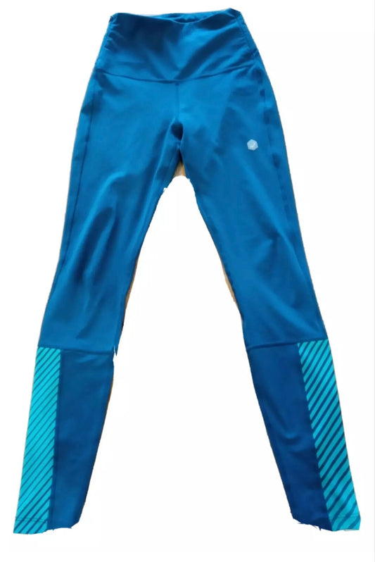 Women's Asics full leg running leggings, Turquoise, size XS