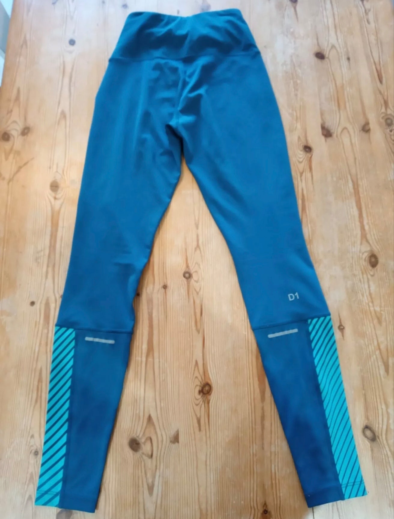 Women's Asics full leg running leggings, Turquoise, size XS