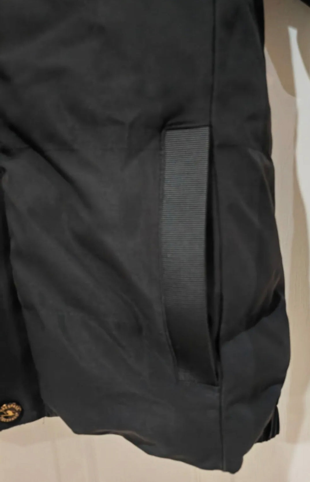 Youth Trespass Waterproof Thick Coat, Black, Size 9-10 Years
