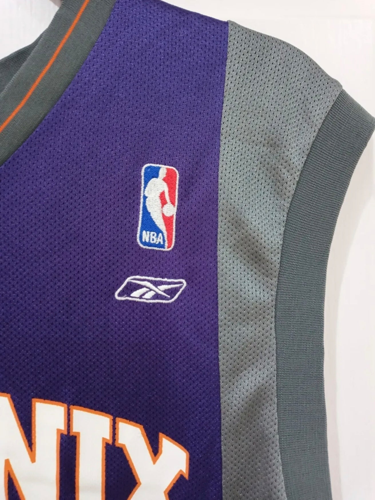 Reebok Phoenix Suns NBA Basketball jersey, #32 Stoudemire, purple, size Medium