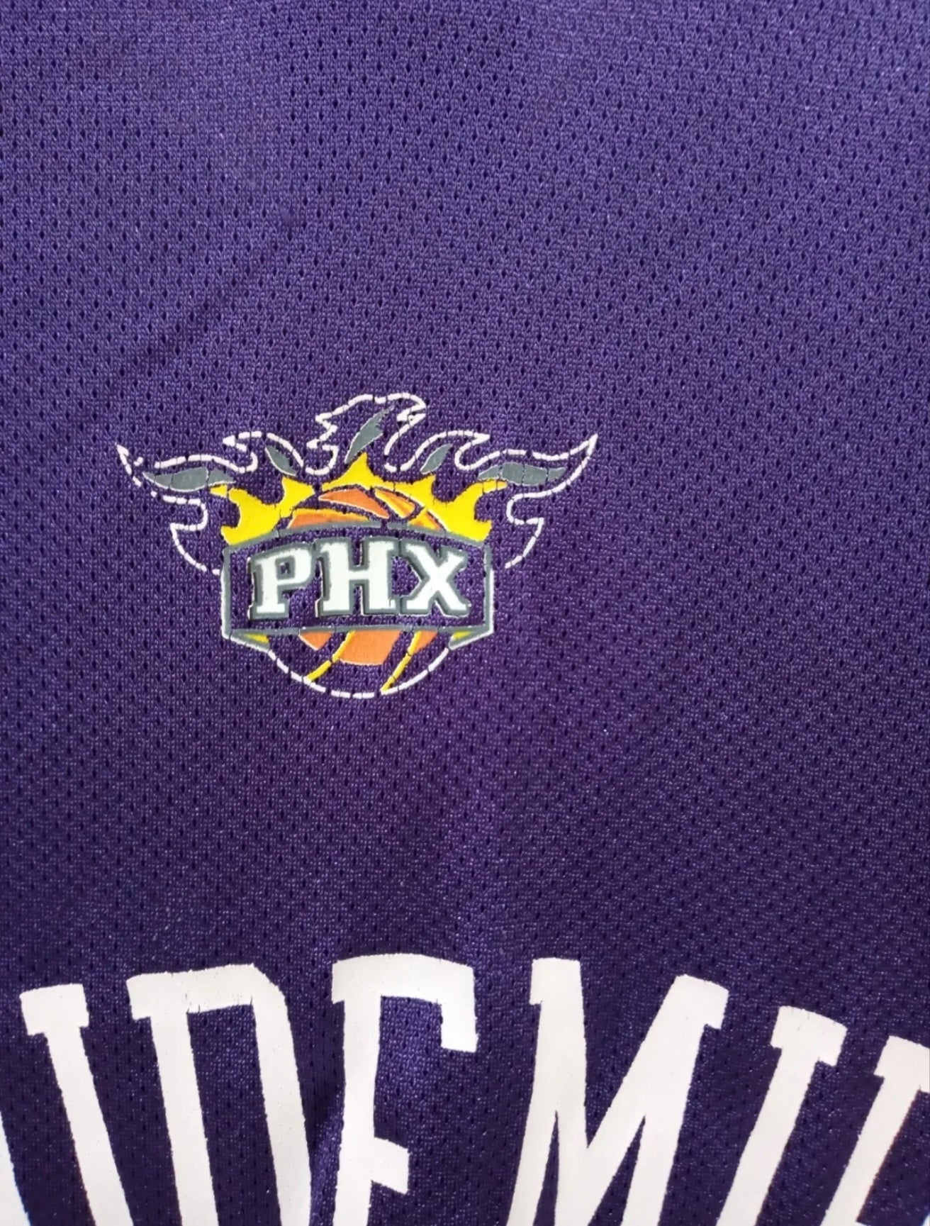 Reebok Phoenix Suns NBA Basketball jersey, #32 Stoudemire, purple, size Medium