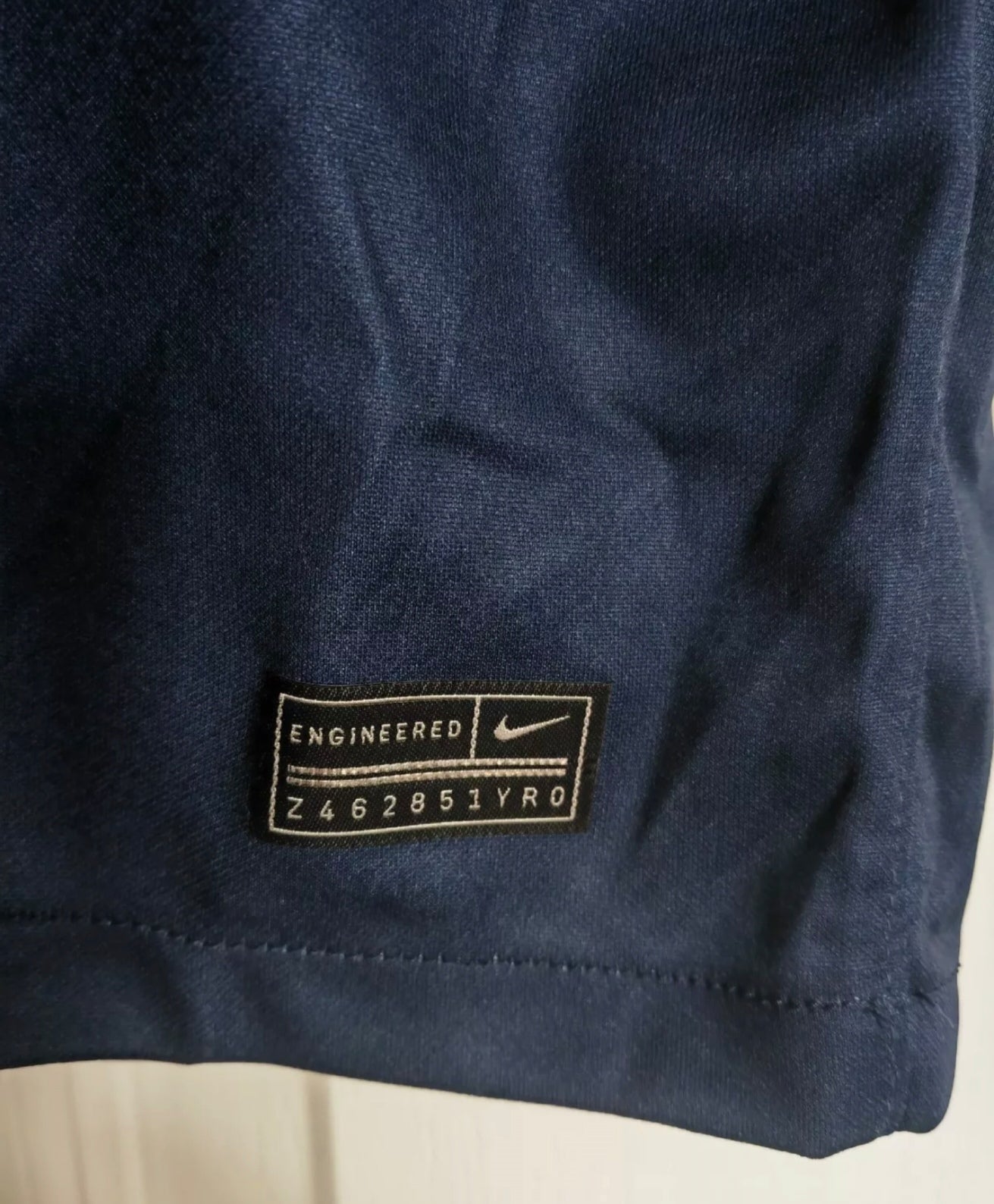 Official Nike Paris Saint Germain Shirt, Navy, Size XL