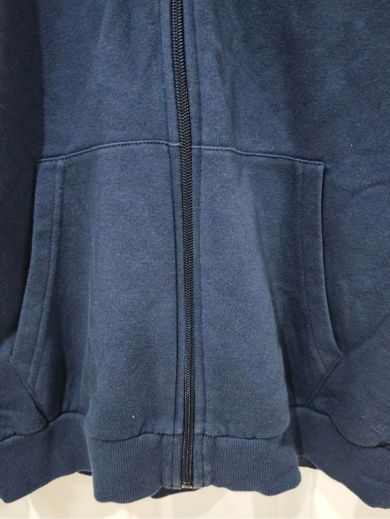 Youth H&M Casual Full Zip Hoodie, Blue, Size 10-12 Years