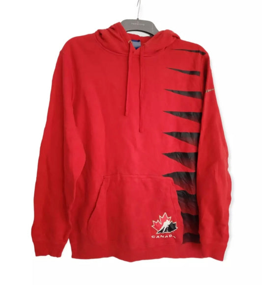 Nike Team Canada Ice Hockey pull over hoodie, red, size Medium
