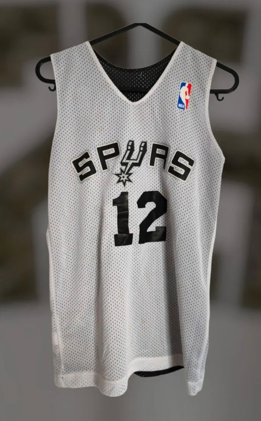 Youth Alleson Athletic San Antonio Spurs Reversible Training Jersey, Size YM