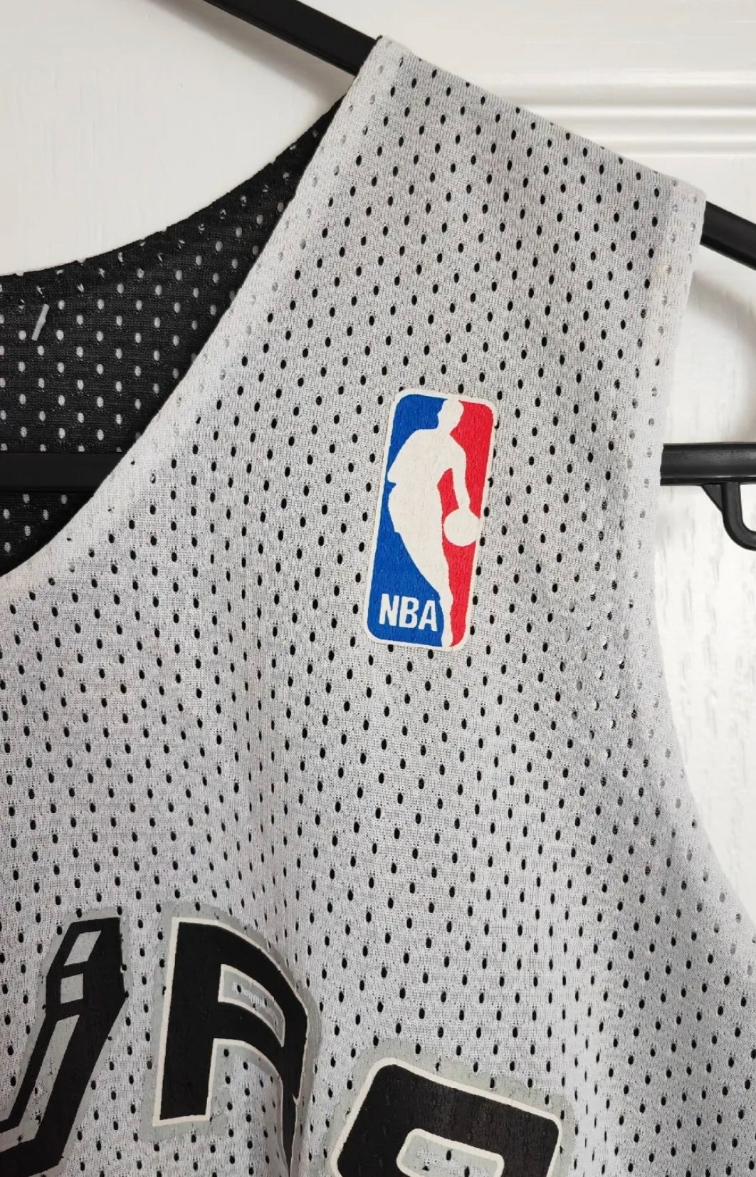 Youth Alleson Athletic San Antonio Spurs Reversible Training Jersey, Size YM