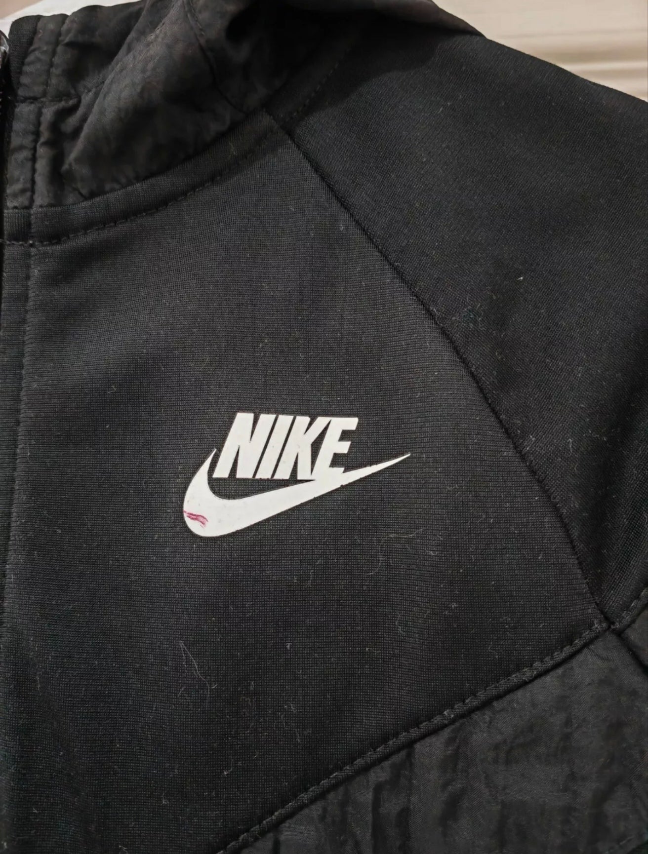Youth Nike Full Zip Hoodie, Black, Size YM