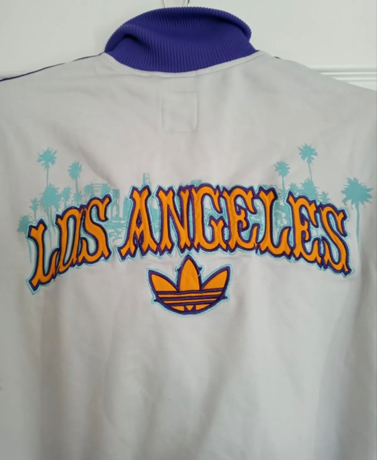 Adidas Originals Los Angeles Lakers limited edition track top, size Small