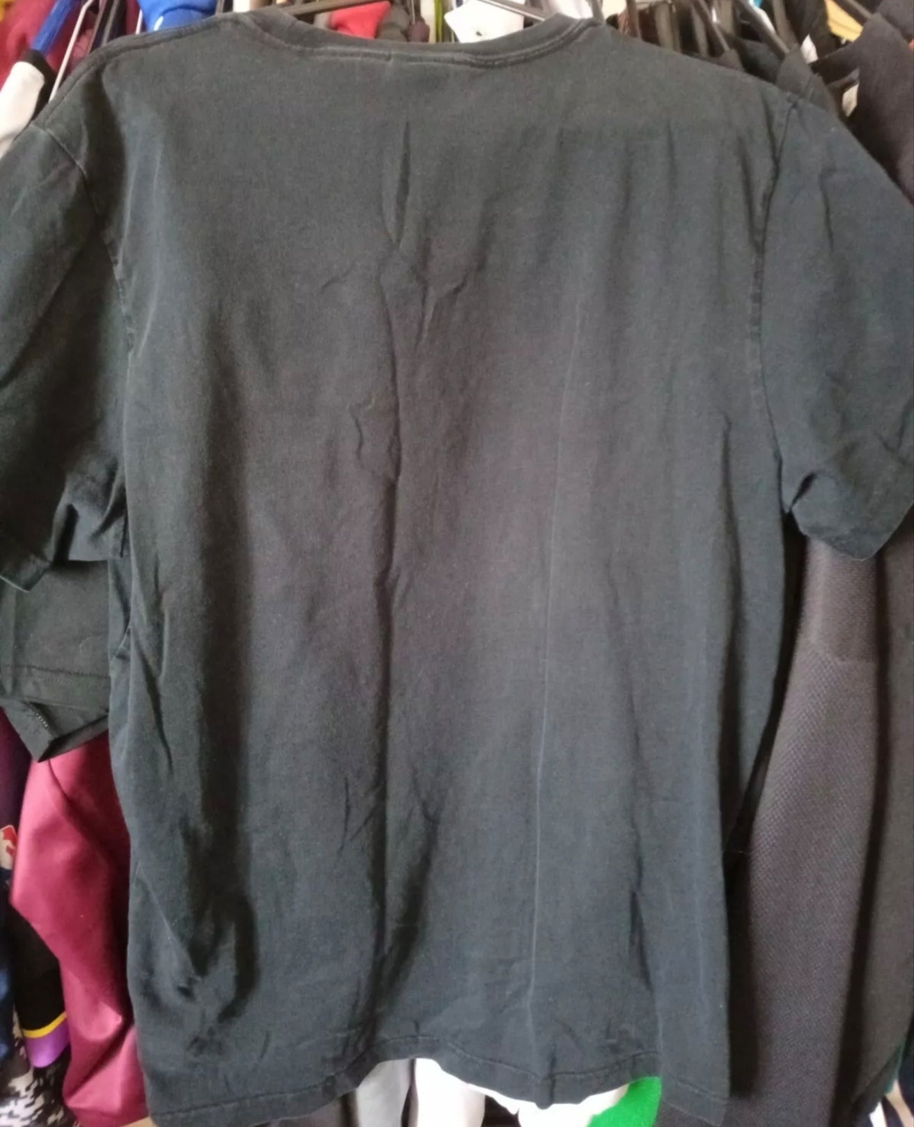 Adidas Originals Big Logo T Shirt, Black, Size Medium