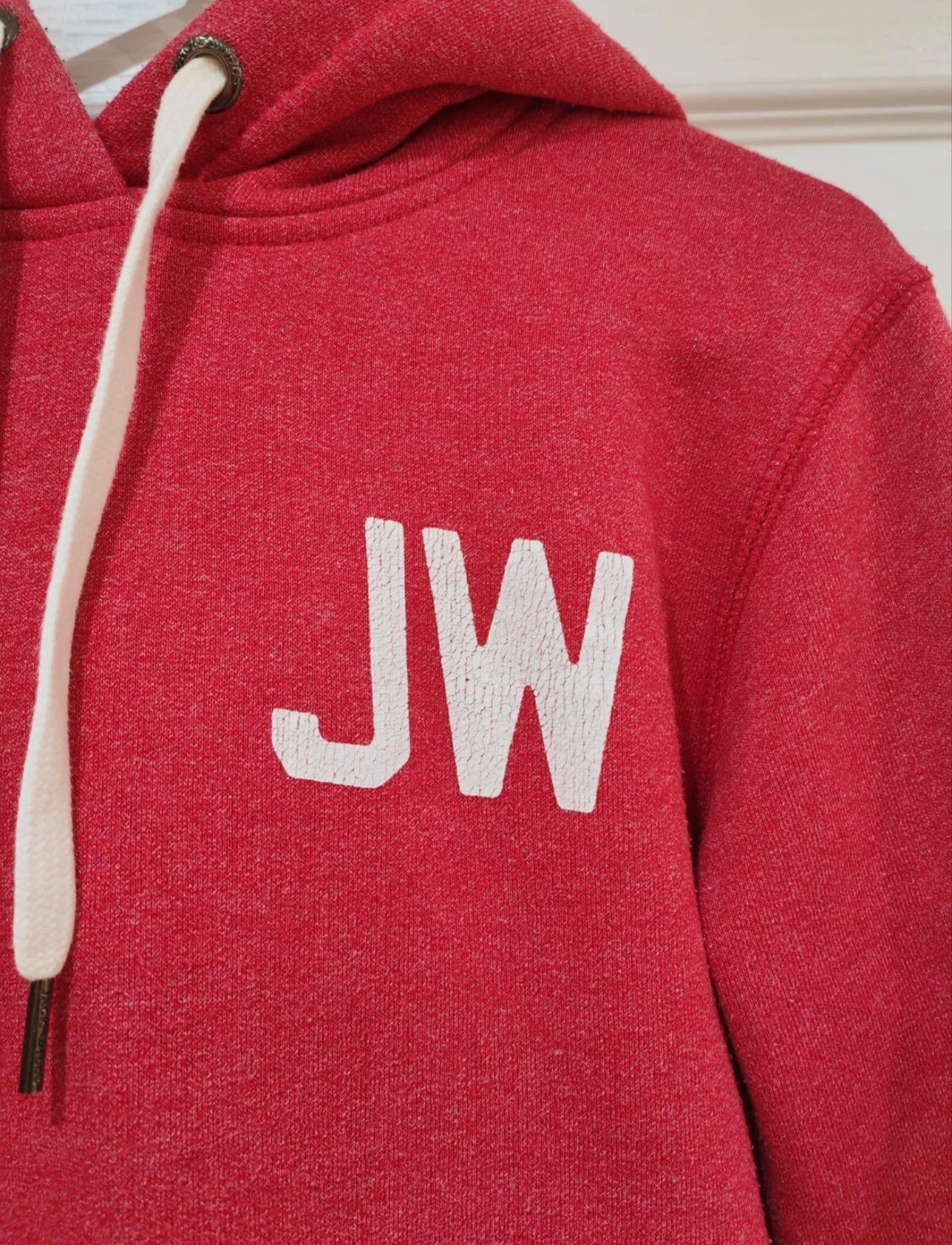 Women's Jack Wills Pullover Hoodie, Pink, Size 10