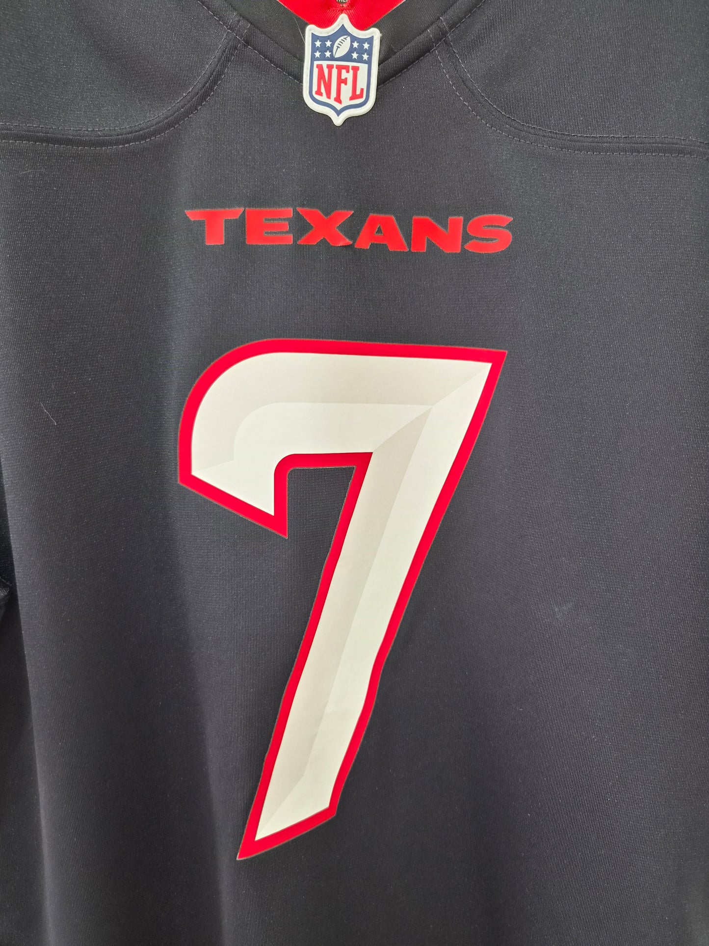 Nike Houston Texans NFL Jersey, #7 Stroud, Navy, Size Large