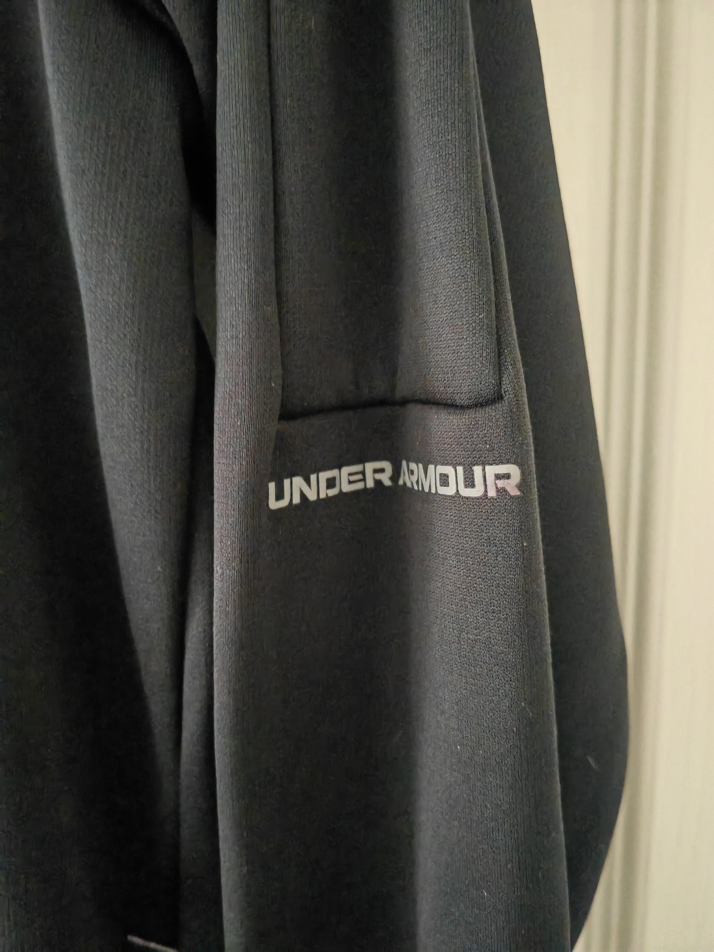 Youth Under Armour Full Zip Hoodie, Black, Size Youth XL