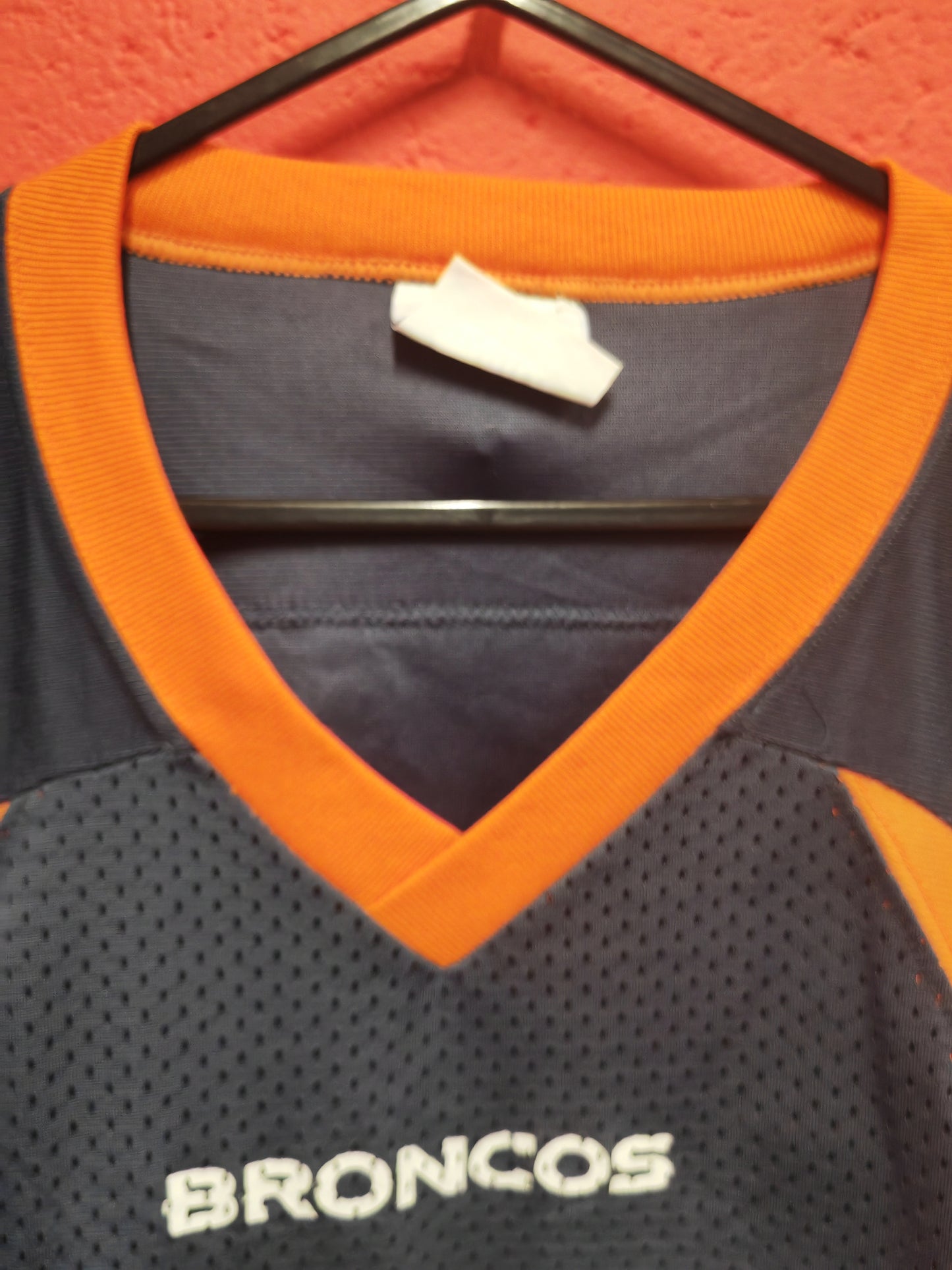 Starter Denver Broncos NFL Jersey, #30 Davis, Navy/Orange, Size Medium
