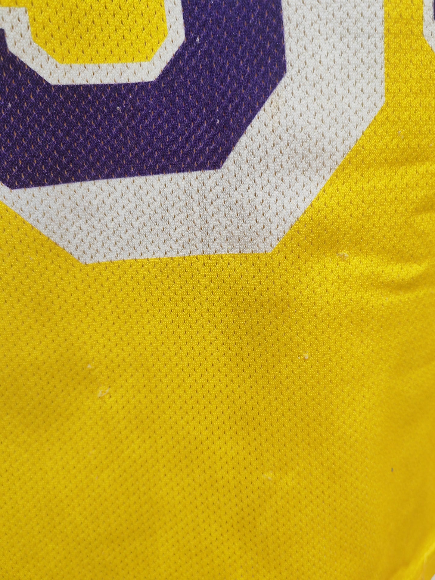 Champion Los Angeles Lakers NBA Jersey, #34 O'Neal, Yellow, Size Small