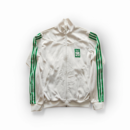 Adidas Originals Stan Smith Supreme Full Zip Jacket, White, Size Large