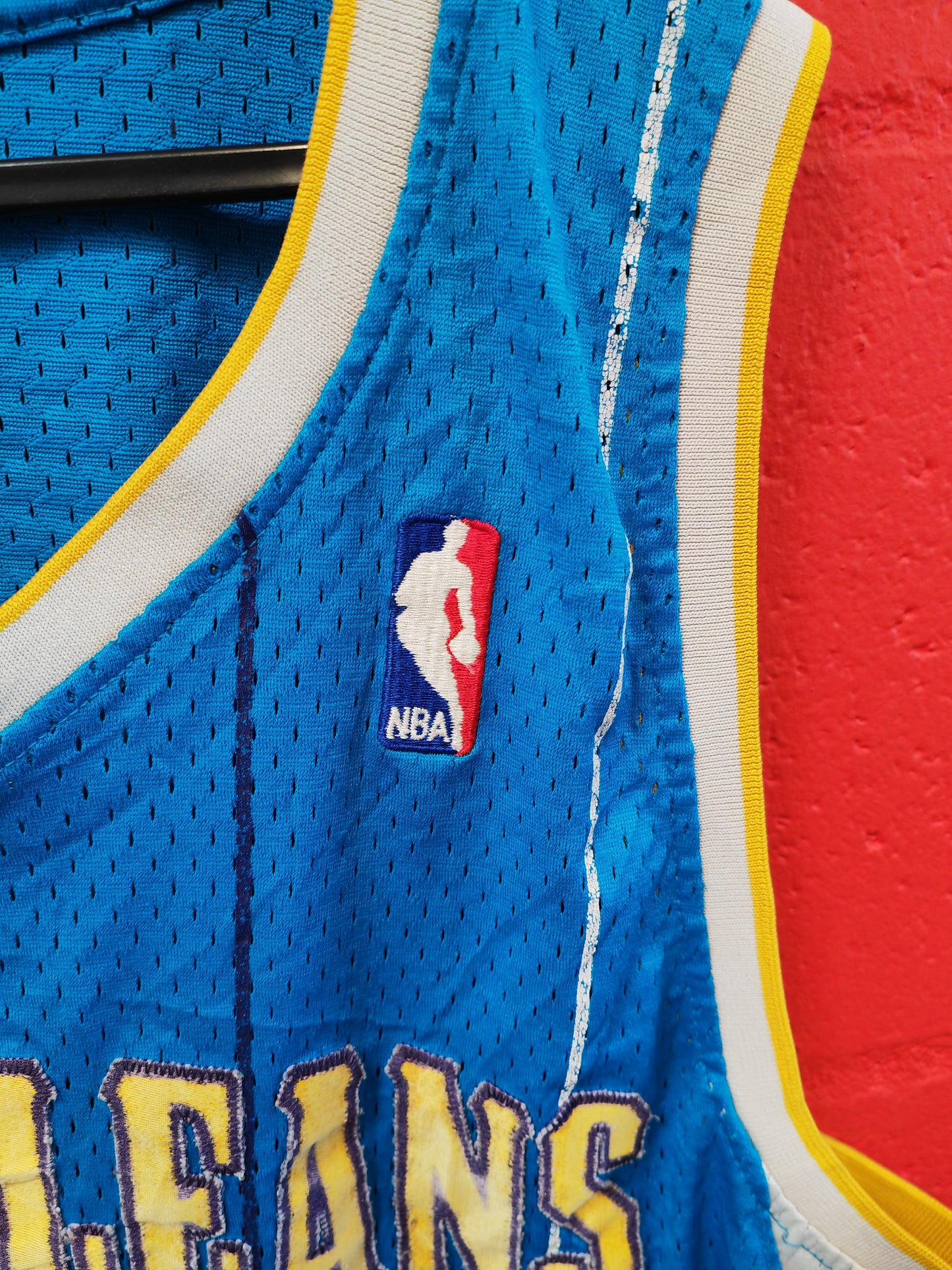Adidas New Orleans Hornets NBA Jersey, #3 Paul, Blue, Size XL+2 Length