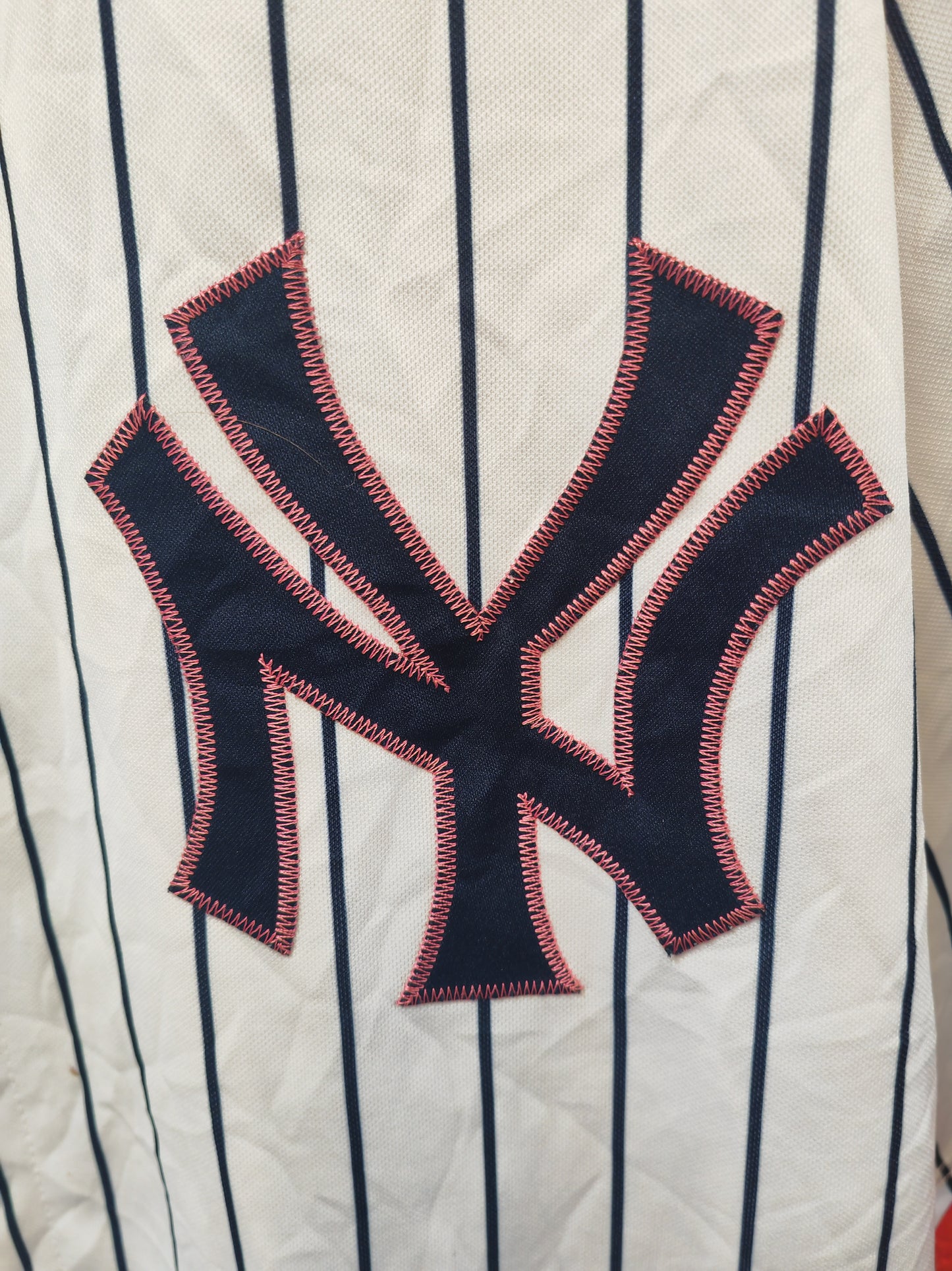 Majestic New York Yankees MLB Jersey, White, Size XXL/XXXL