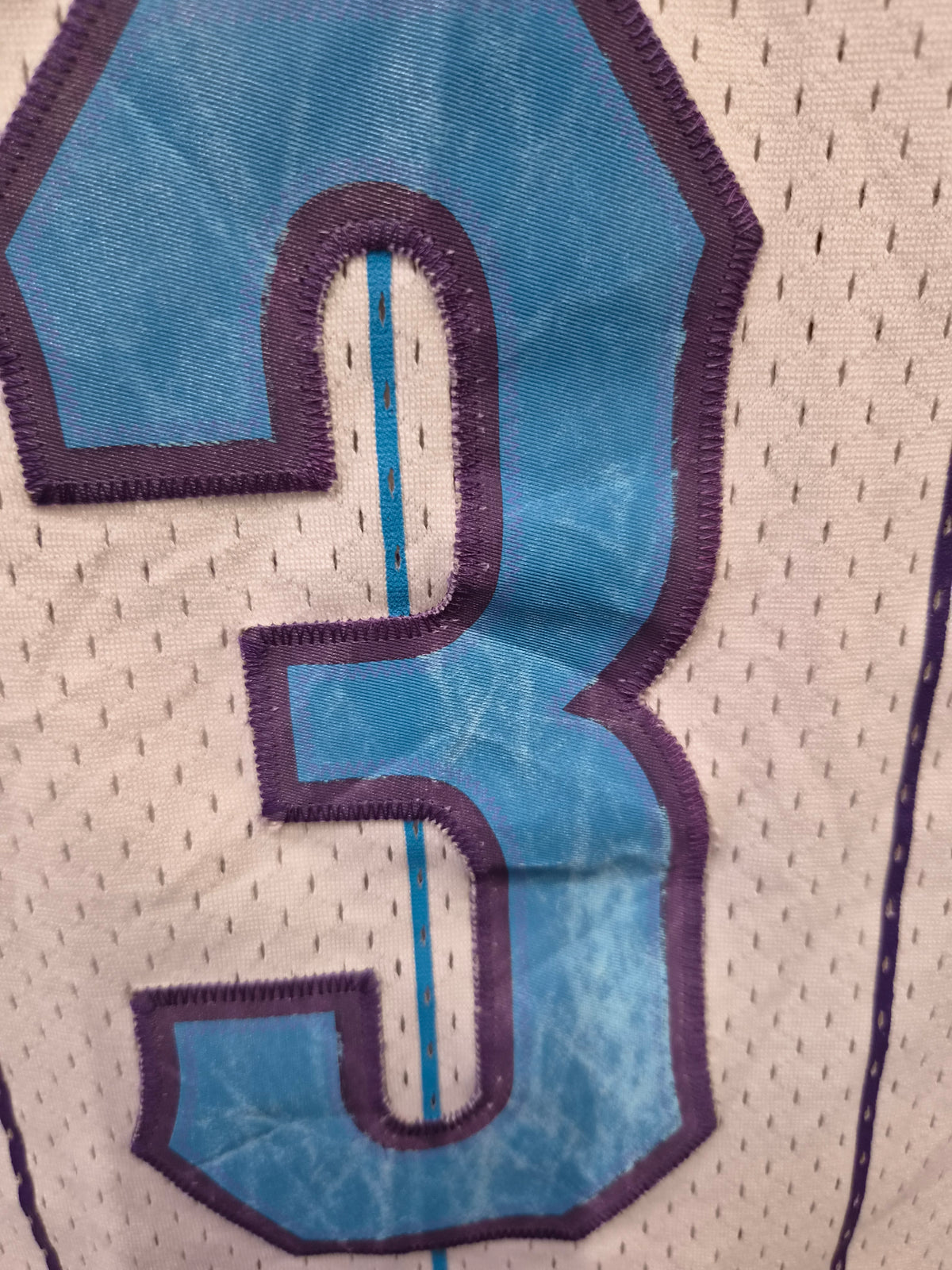 Adidas New Orleans Hornets NBA Basketball Jersey, #3 Paul, White, Size Large +2 Length