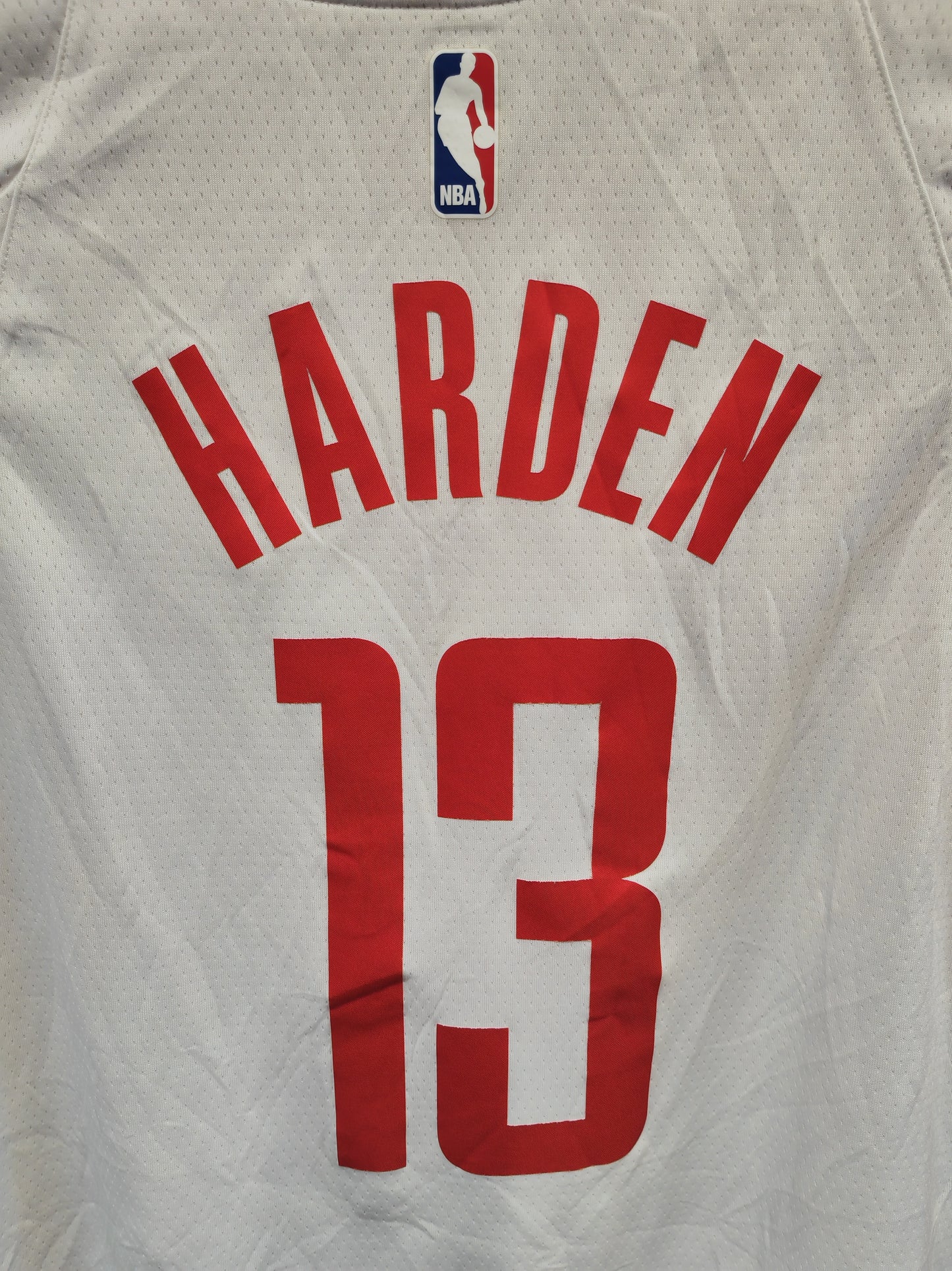 Nike Houston Rockets NBA Jersey, #13 Harden, White, Size Large