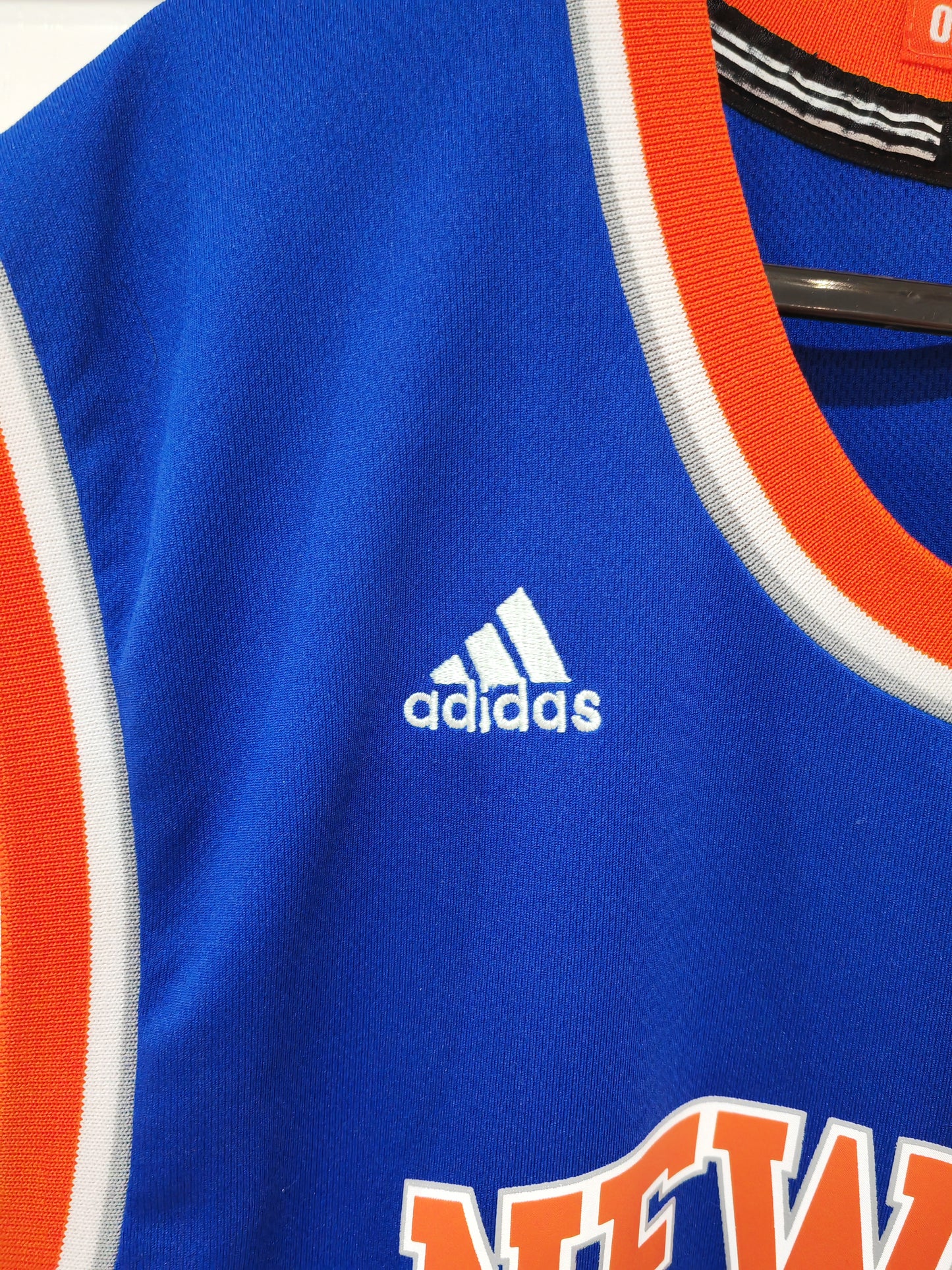 Adidas New York Knicks NBA Jersey, #5 Kidd, Blue, Size Small