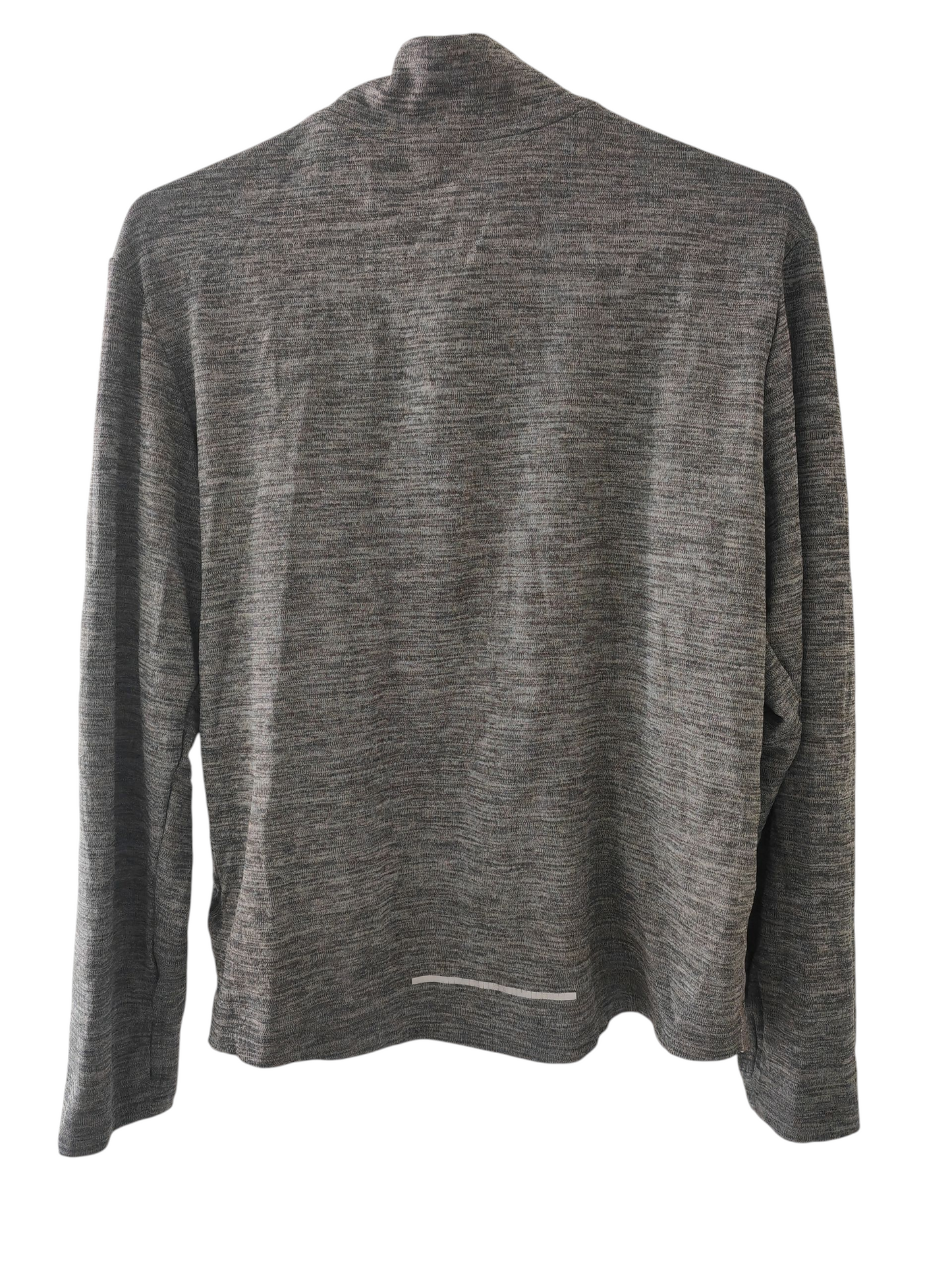 Nike Running 1/2 Zip Long Sleeve Training Top, Grey, Size Small