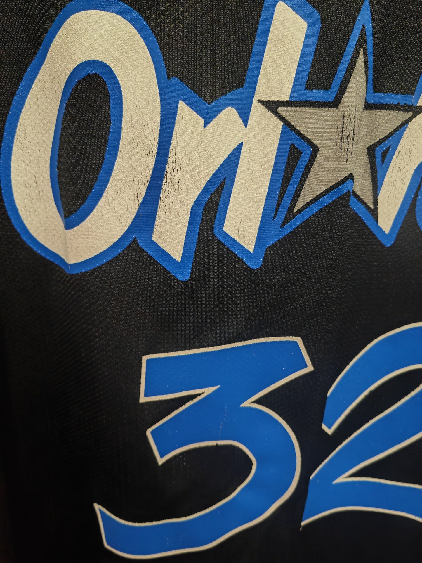 Champion Orlando Magic NBA Jersey, #32 O'Neal, Black Size 44 Large