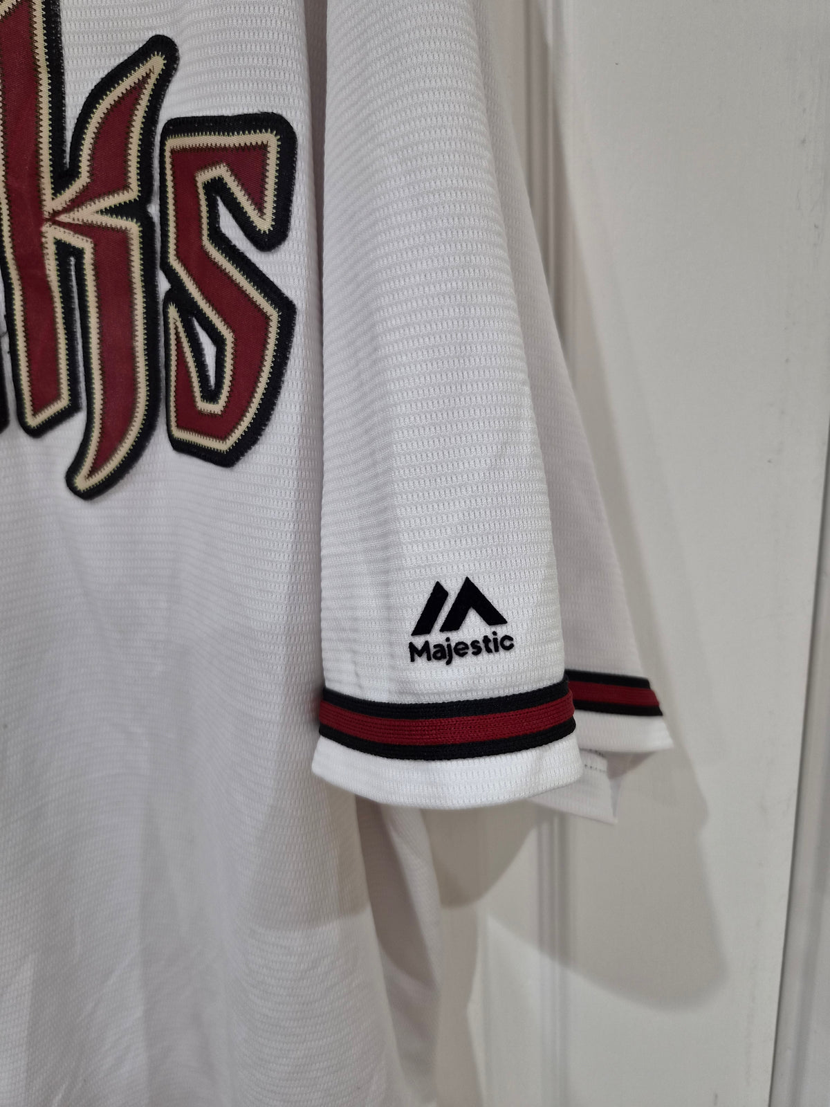 Majestic Arizona Diamondbacks MLB Jersey, White, Size XXL