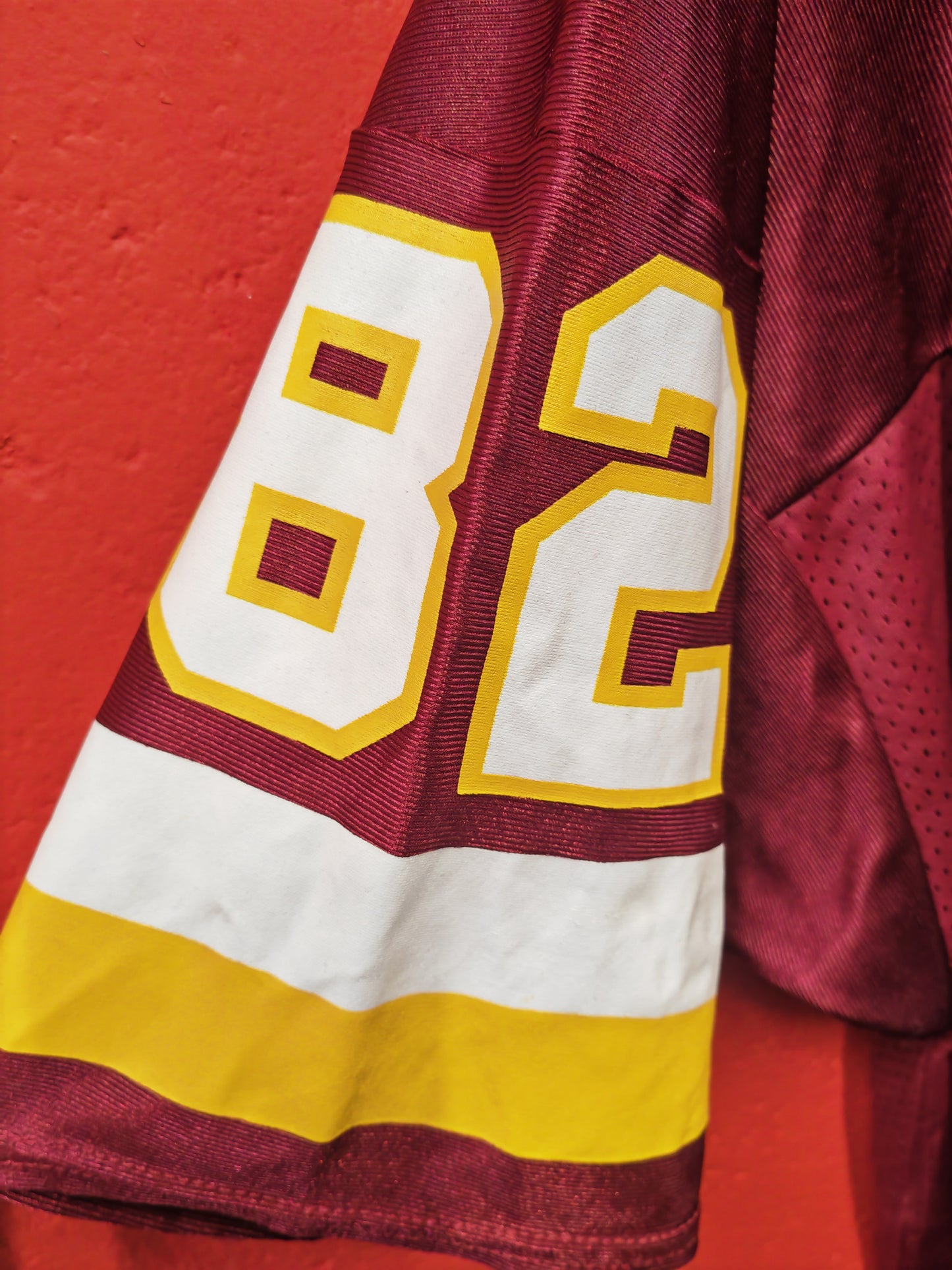 Wilson Washington Redskins NFL Jersey, #82 Westbrook, Burgundy, Size Large