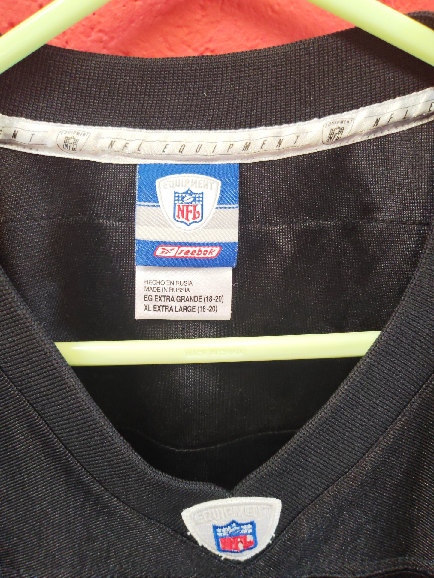 Youth Reebok Oakland/Las Vegas Raiders NFL Jersey, #80 Rice, Black, Size YXL