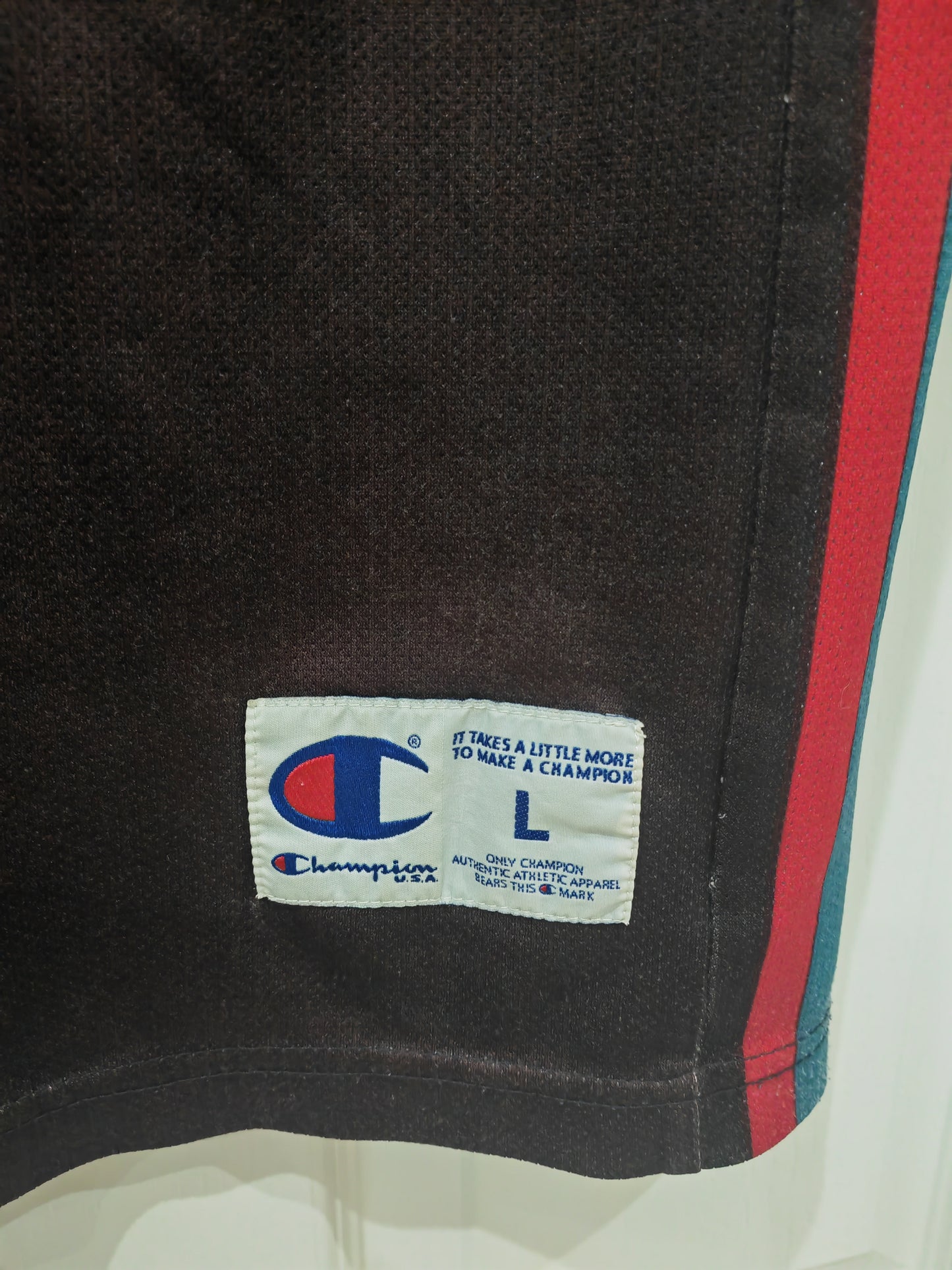 Champion Memphis Grizzlies NBA Jersey, #16 Gasol, Black, Size Large