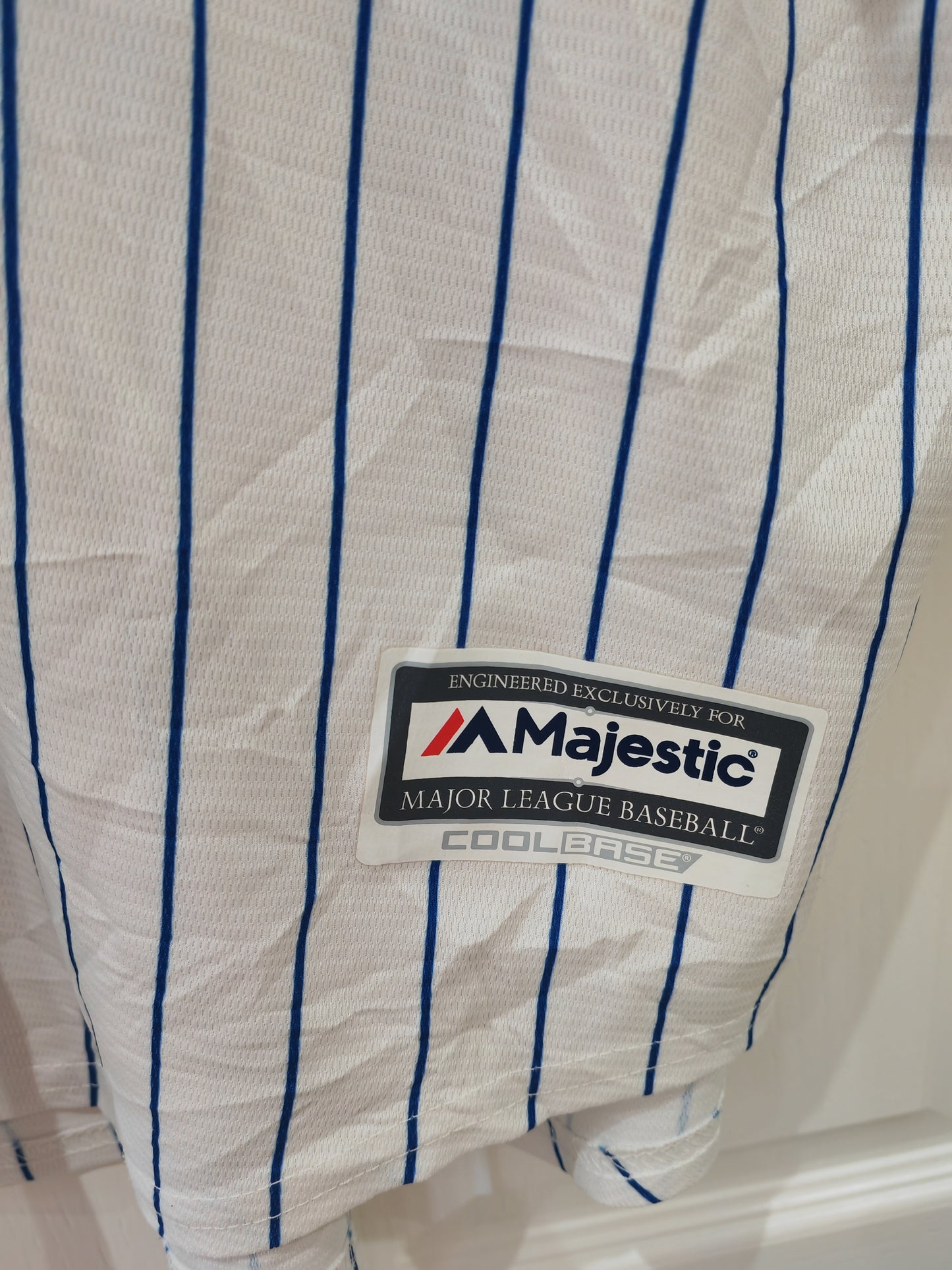 Majestic Chicago Cubs MLB Jersey, #17 Bryant, White, Size XXL
