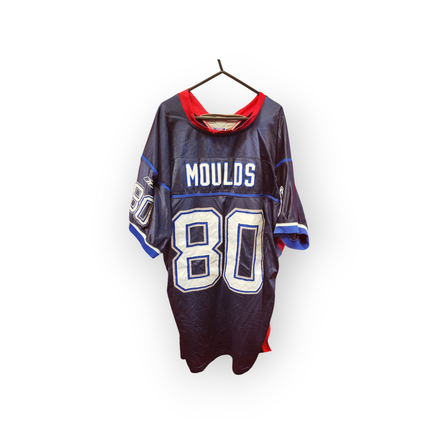 Reebok Buffalo Bills NFL Jersey, #80 Moulds, Navy Blue, Size 54 XL/XXL
