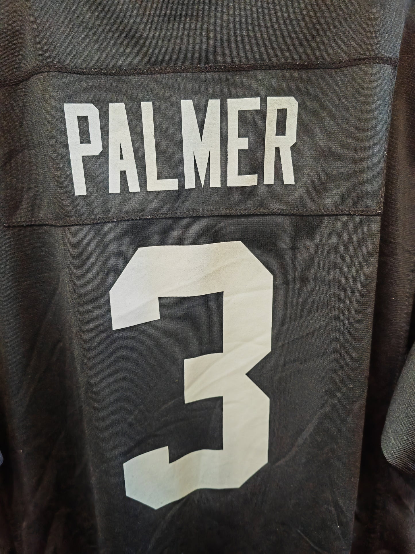 Youth Nike Oakland/Las Vegas Raiders NFL Jersey, #3 Palmer, Black, Size YXL