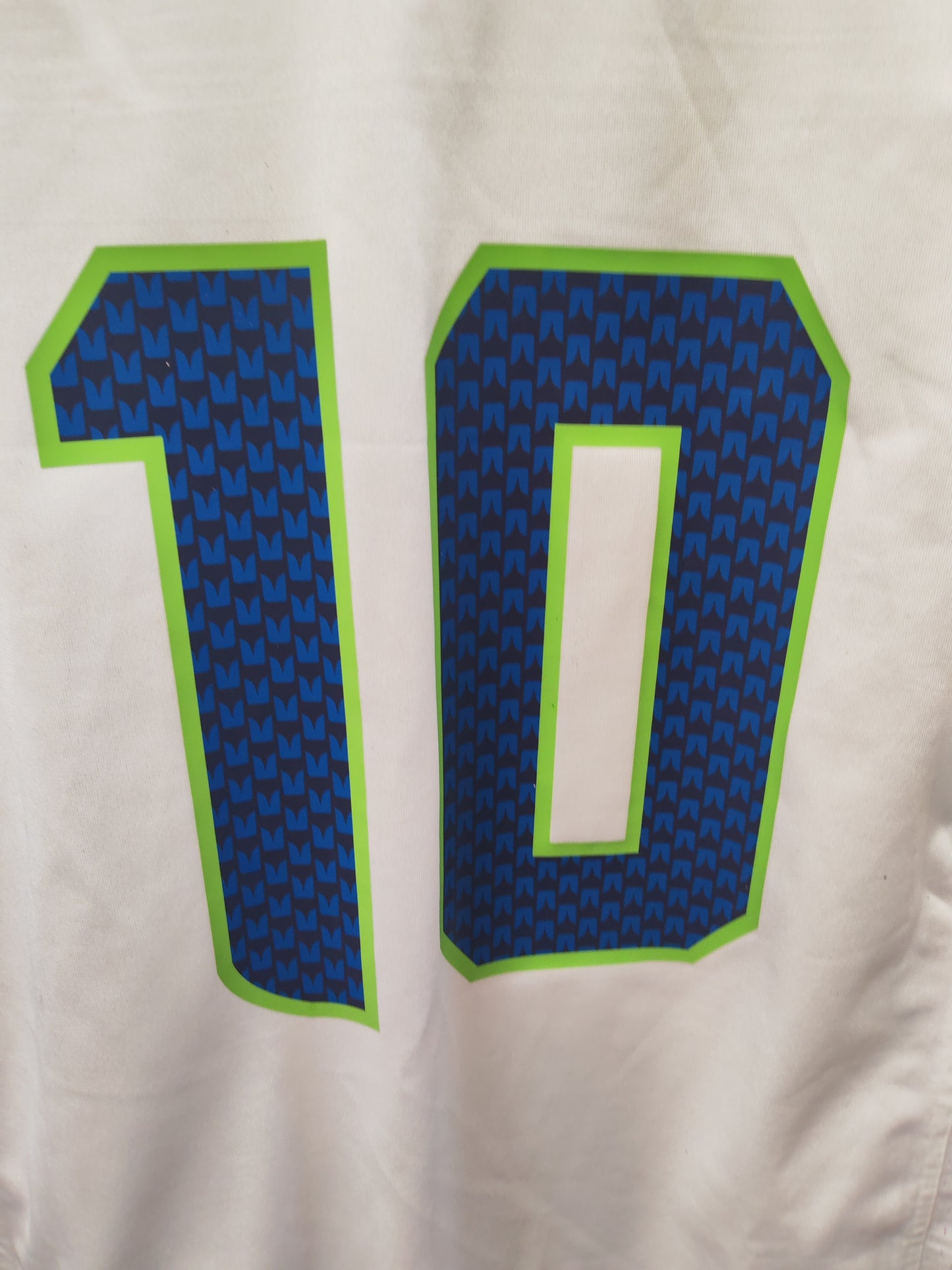 Nike Seattle Seahawks NFL Jersey, #10 Kupp, White, Size XL