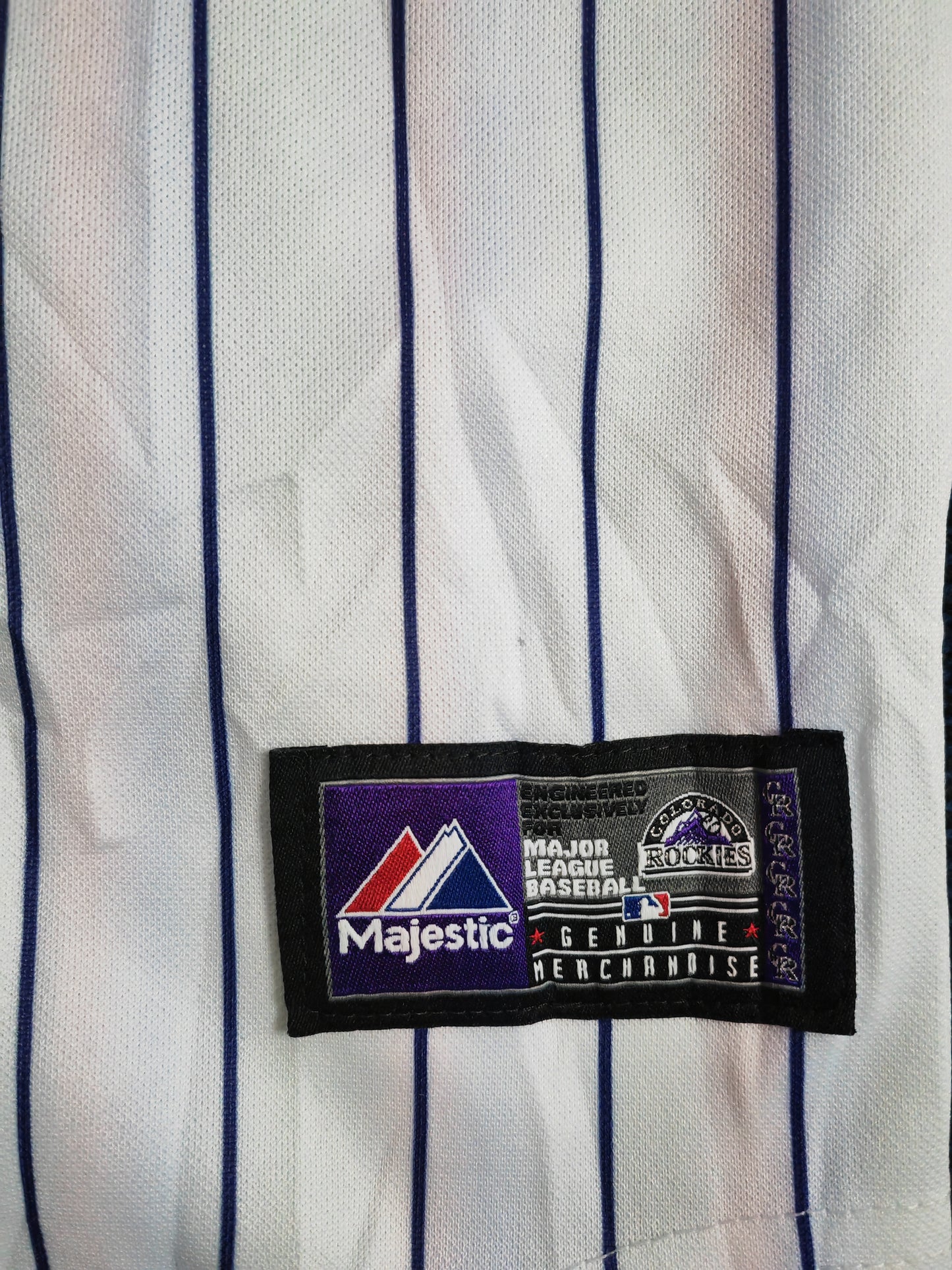 Youth Majestic Colorado Rockies MLB Baseball Jersey, #2 Tulowitzki, Size YM