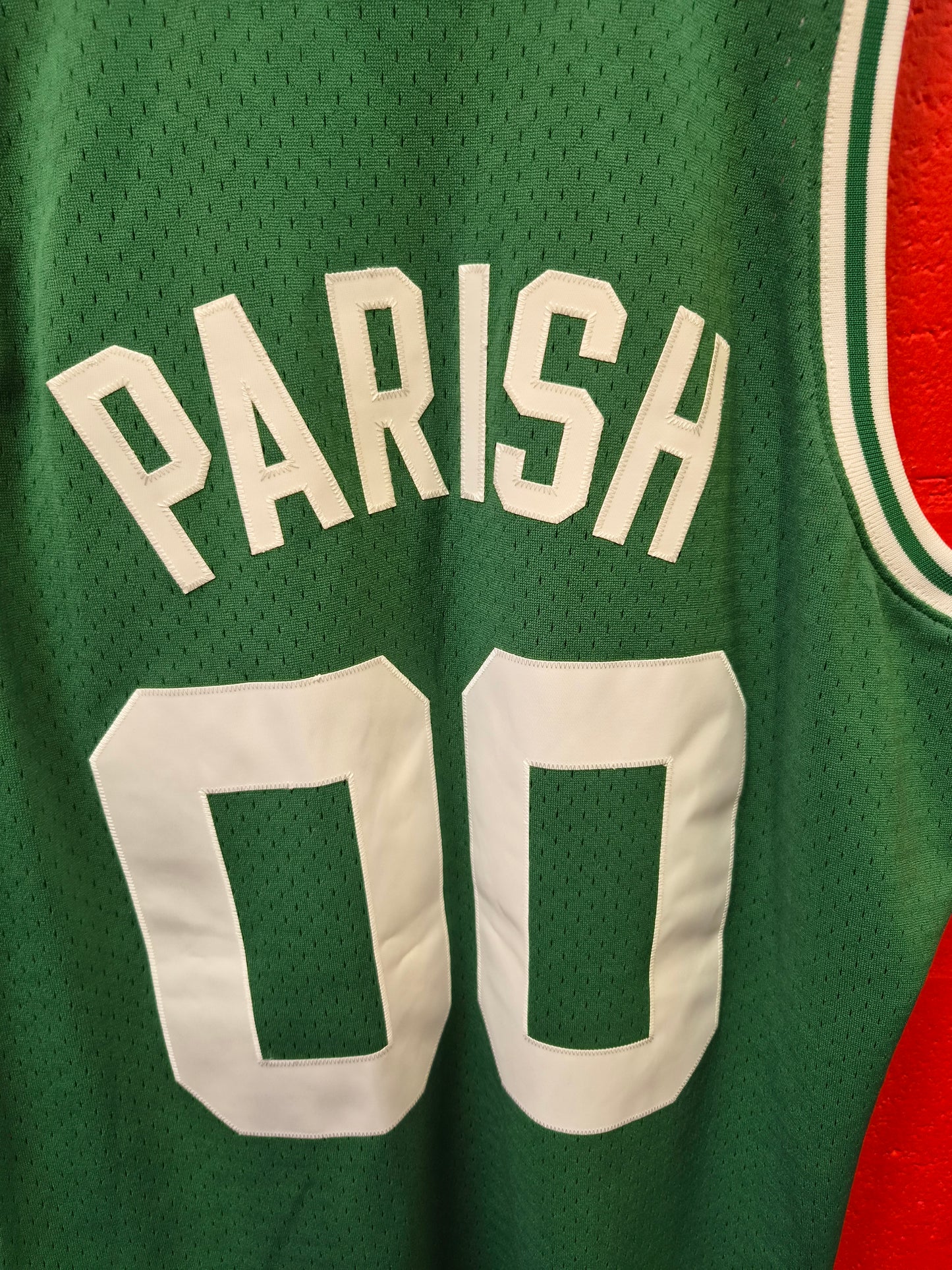 Mitchell & Ness Boston Celtics 1985-86 NBA Jersey, #00 Parish. Green, Size XL
