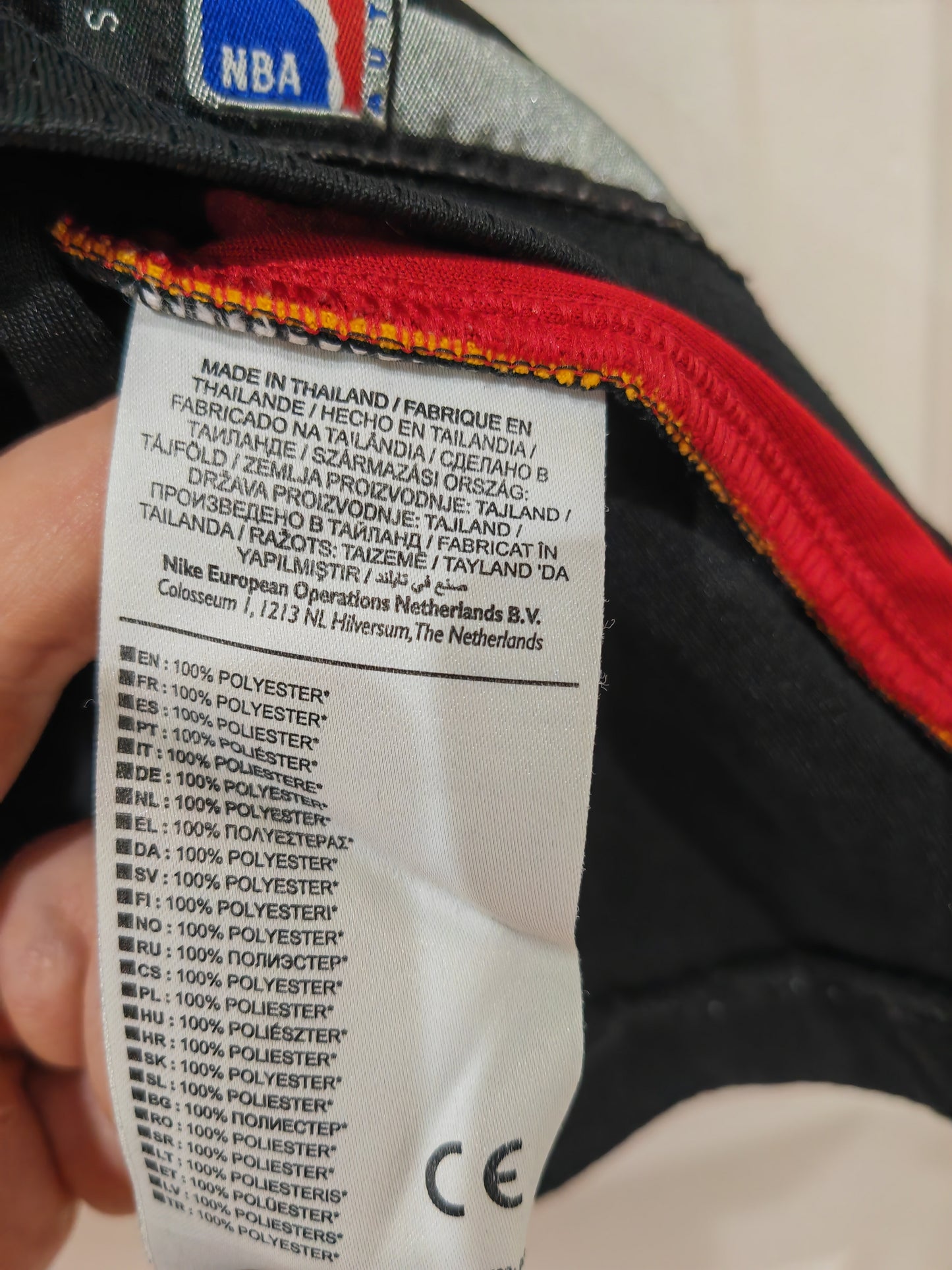 Nike Miami Heat NBA Jersey, #21 Whiteside, Black, Size XL