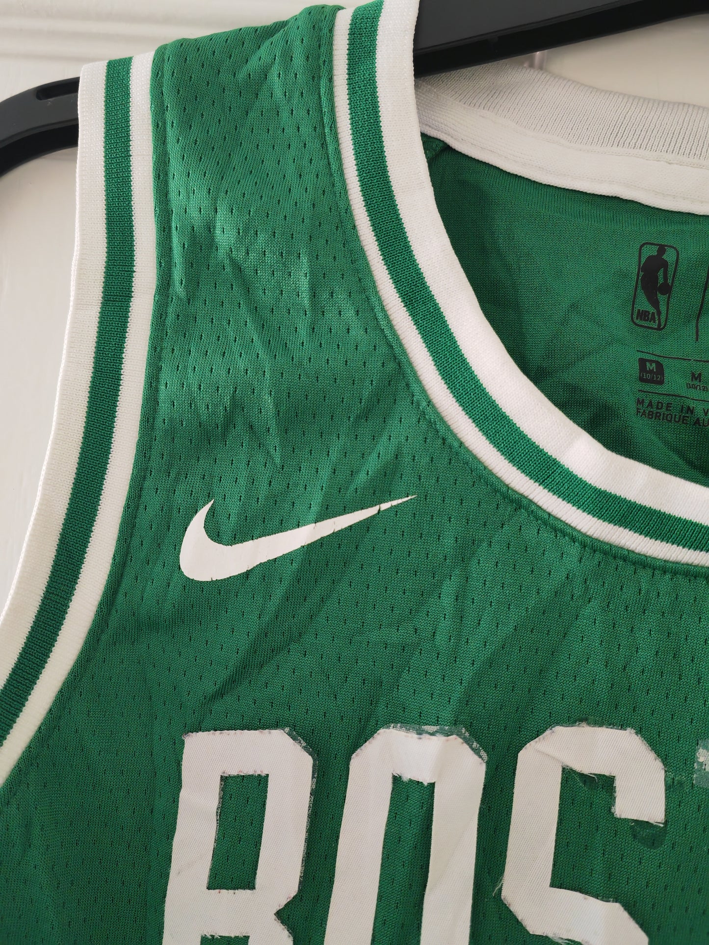 Youth Nike Boston Celtics NBA Basketball Jersey, #42 Horford, Green, Size YM