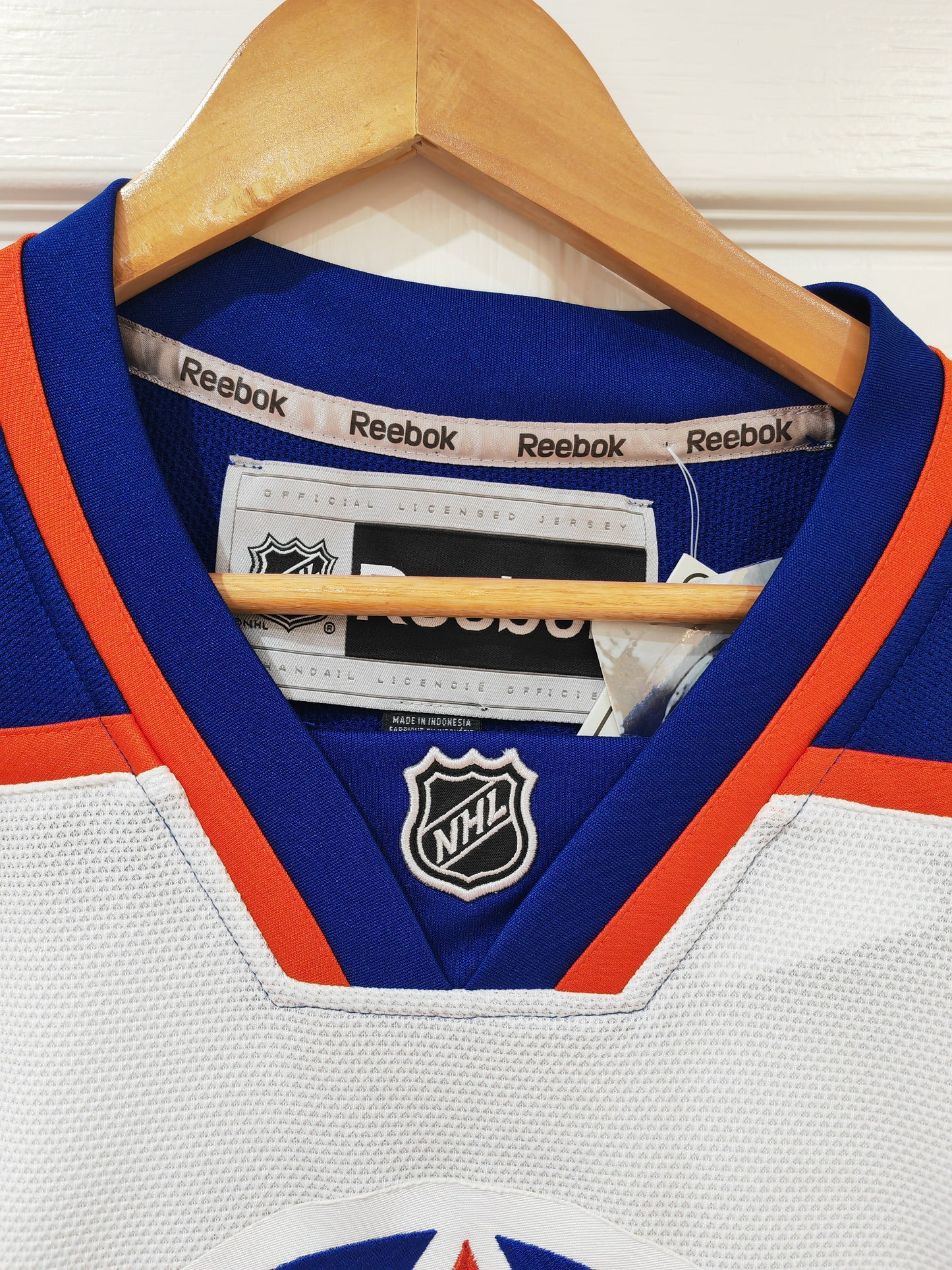 Reebok Edmonton Oilers NHL Hockey Jersey, #97 McDavid (Rookie Season), White, Medium