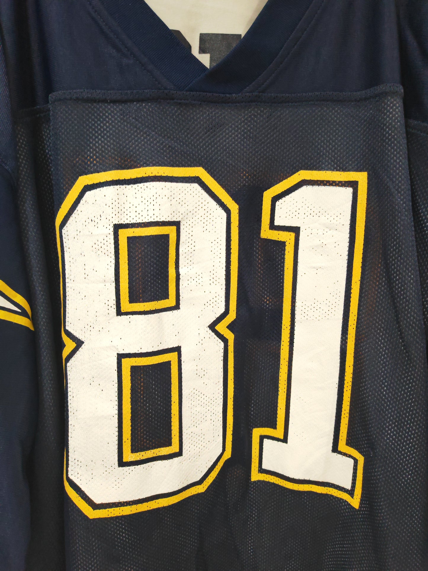 Reebok LA/San Diego Chargers Reversible NFL Jersey, #81 Martin, Navy/White, XL