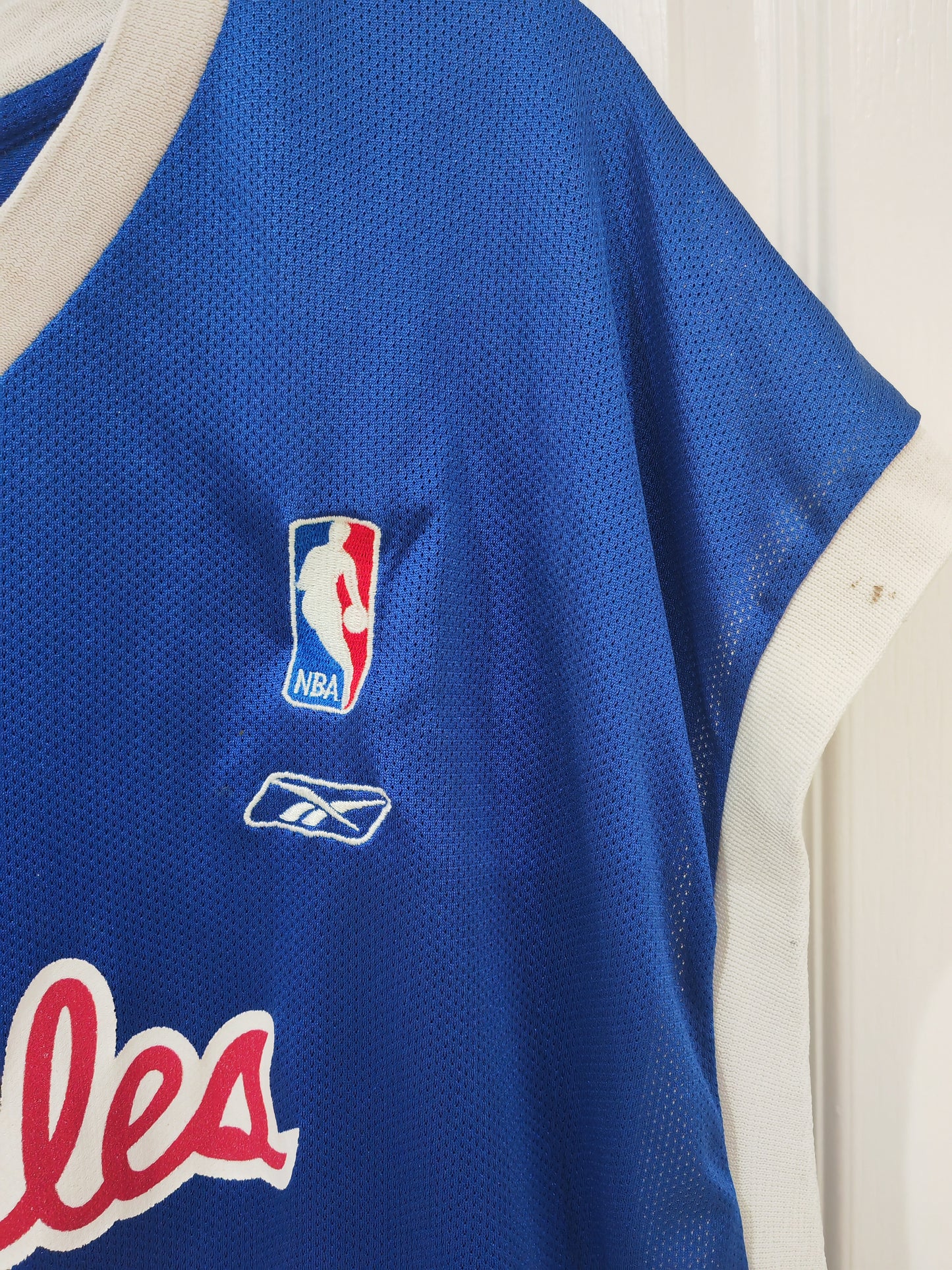 Reebok Los Angeles Clippers NBA Basketball Jersey, #42 Brand, Blue, Size 4XL