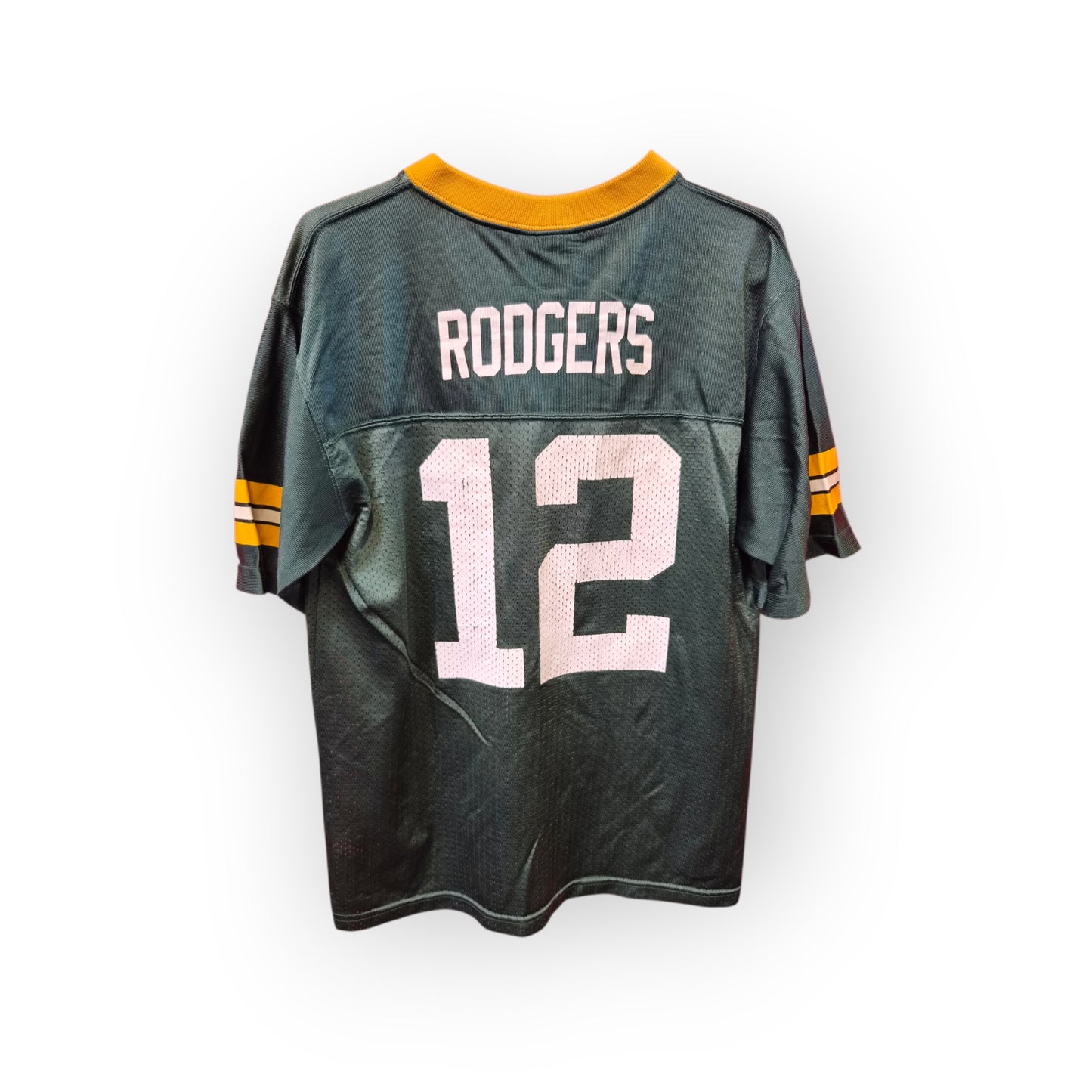 Youth NFL Apparel Green Bay Packers NFL Jersey, #12 Rodgers, Green, Size YL
