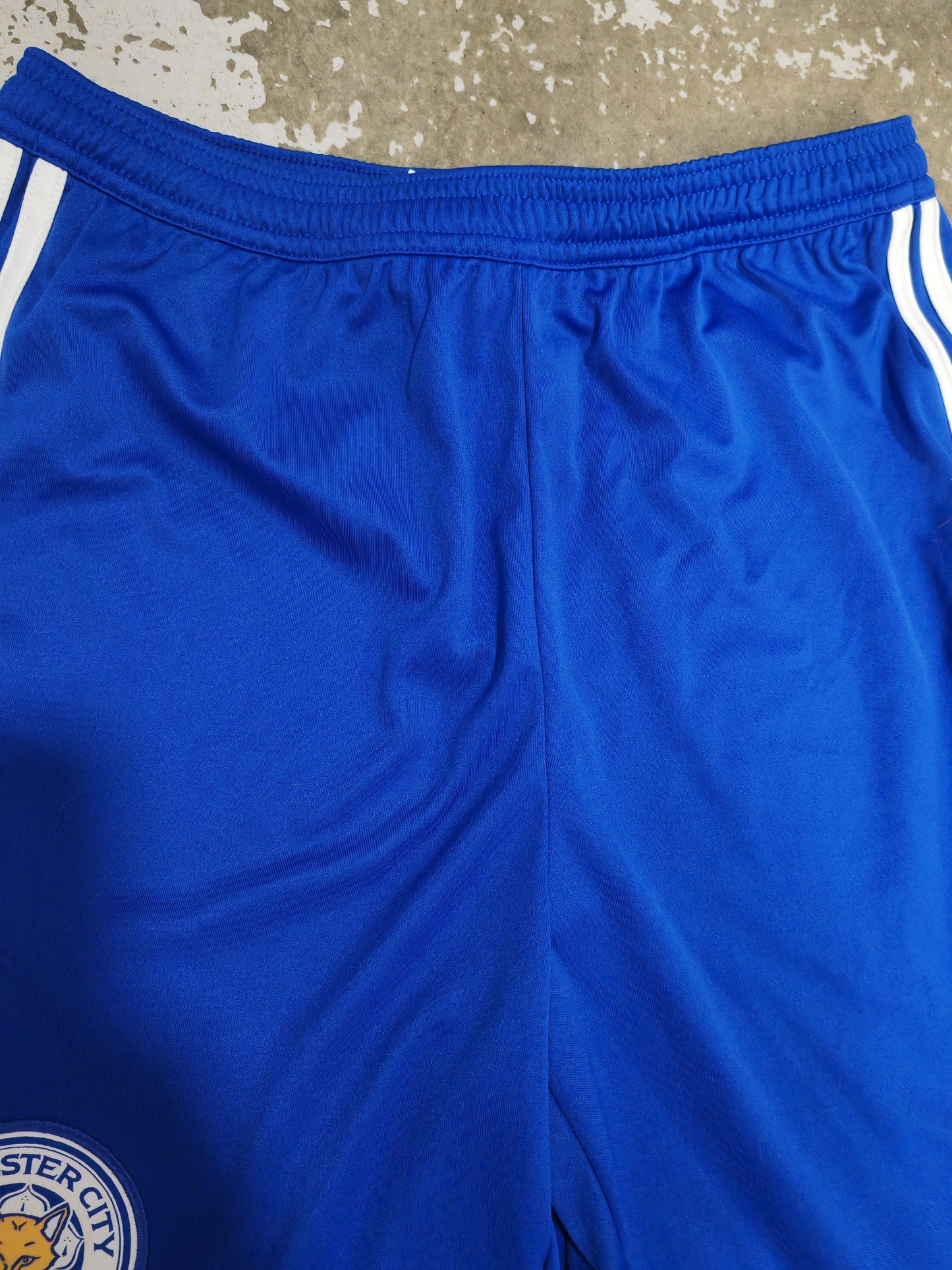 Youth Adidas Leicester City FC Home Shorts, Blue, Size 13-14 Years