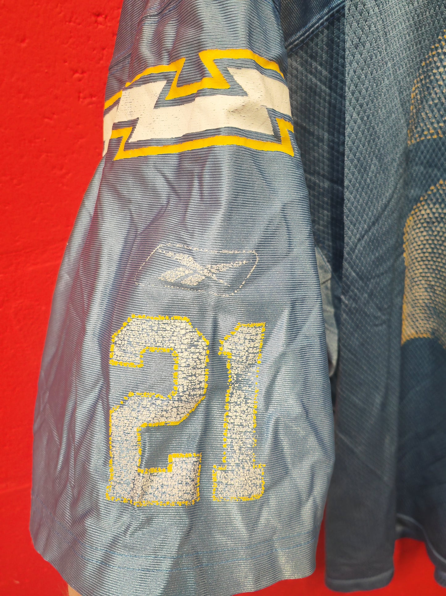 Reebok San Diego/LA Chargers NFL Jersey, #21 Tomlinson, Blue, Size XXL