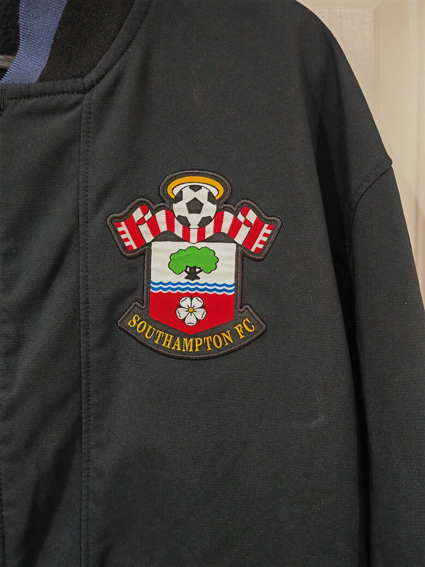Under Armour Southampton FC Full Zip Jacket, Black, Size Large